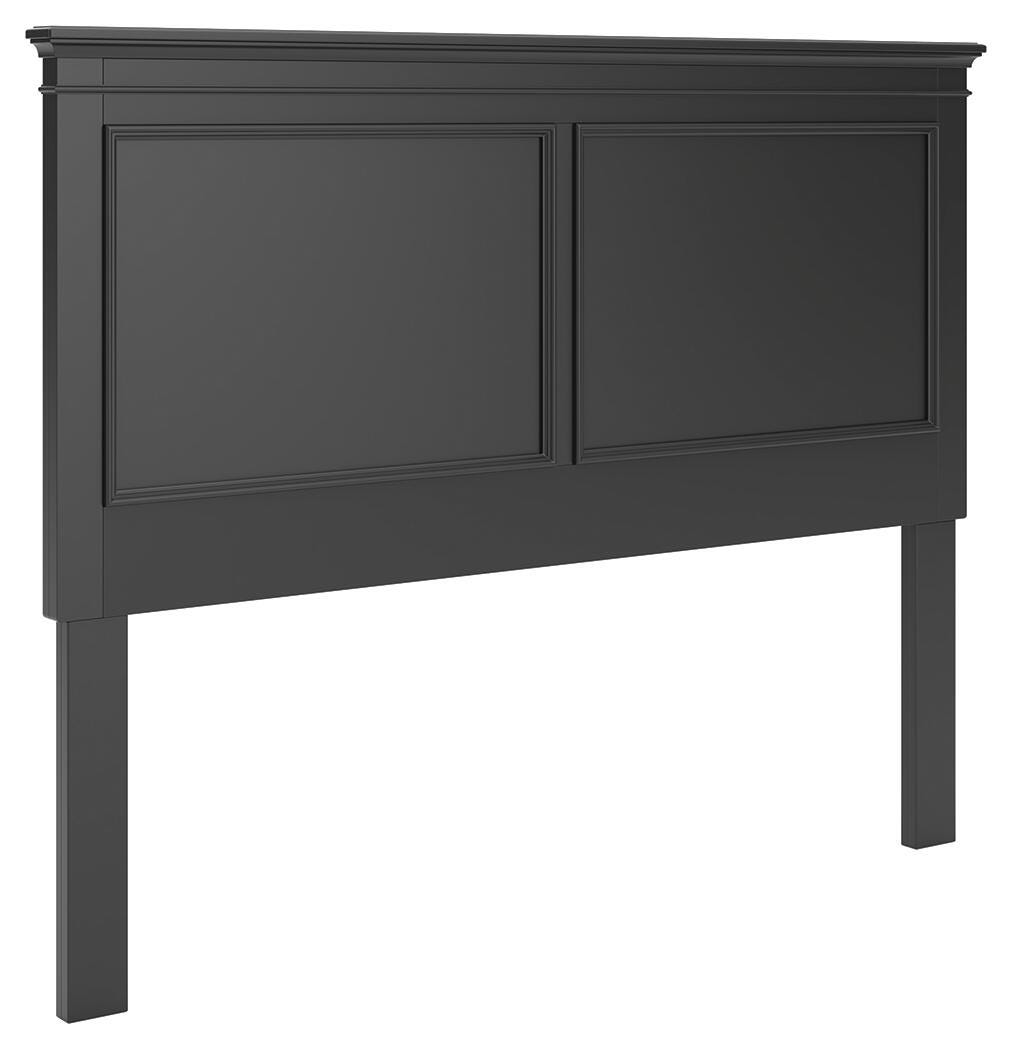 Lanolee Panel Headboard - Black (B687-SI) - Image 5