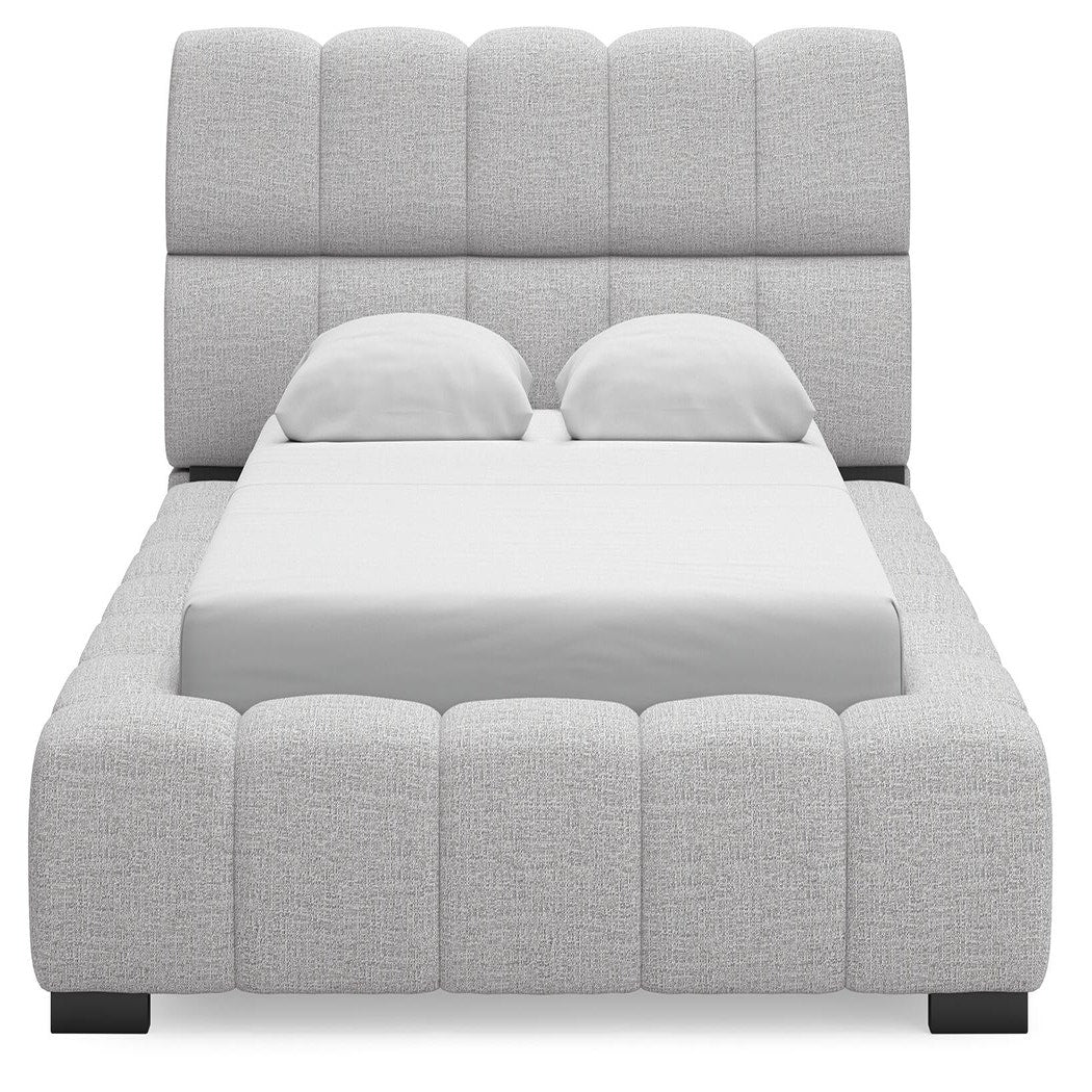 Grendusk Queen Upholstered Bed (PCB584-SI) - Image 2