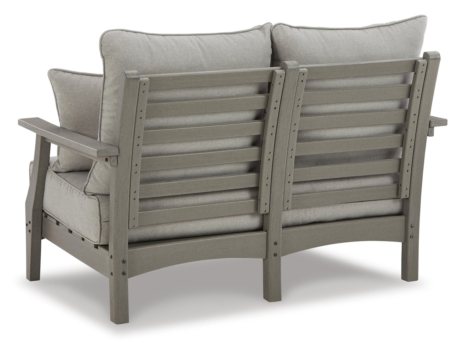 Visola Outdoor Loveseat, 2 Lounge Chairs and Coffee Table (P802-SI) - Image 6