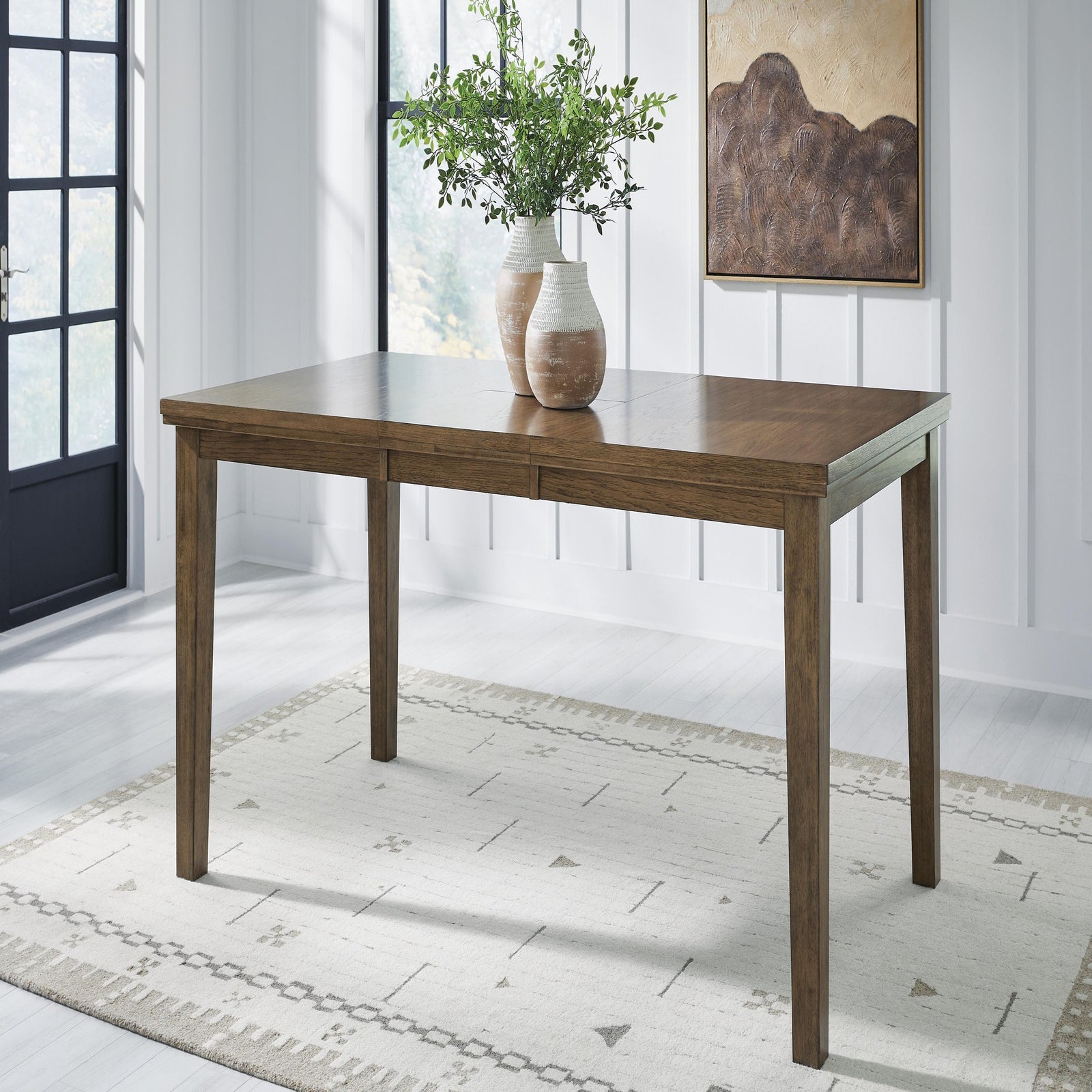 Urbinforte Counter Height Extension Dining Table and 4 Barstools (PCD592-SI) - Image 11