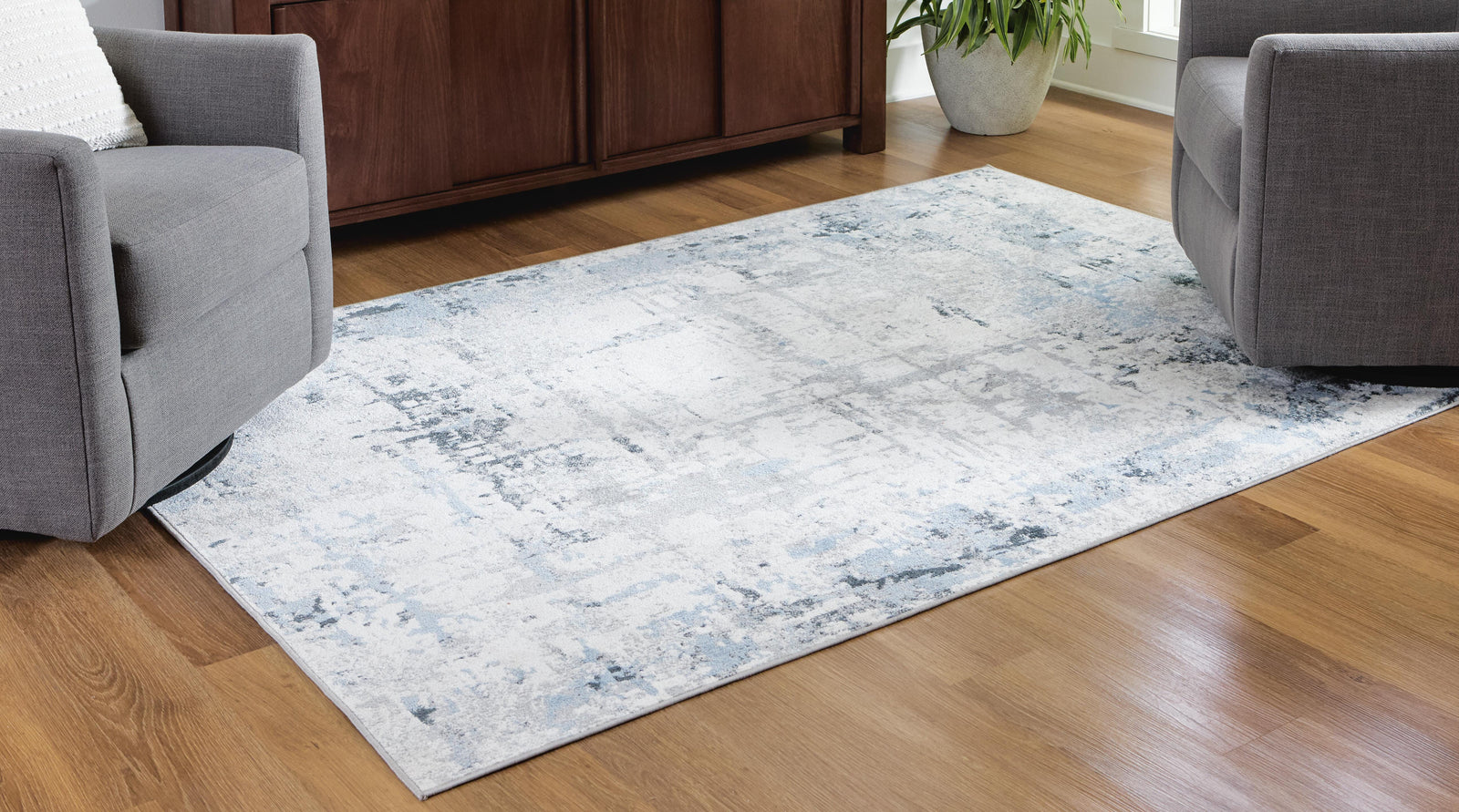 Emertonly 8 x 10 Washable Rug (R40698-SI) - Image 2