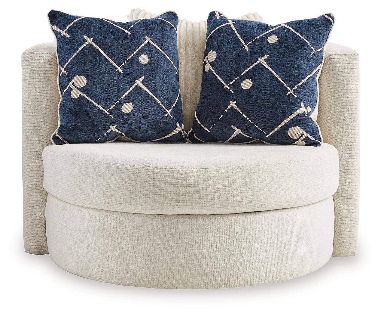 Padova Swivel Accent Chair (33706-SI) - Image 2