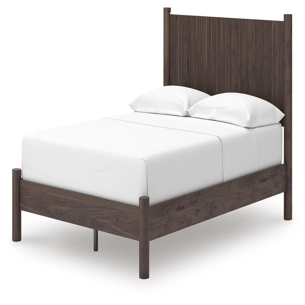 Pamytta Full Panel Platform Bed (PCB2614-SI) - Image 4
