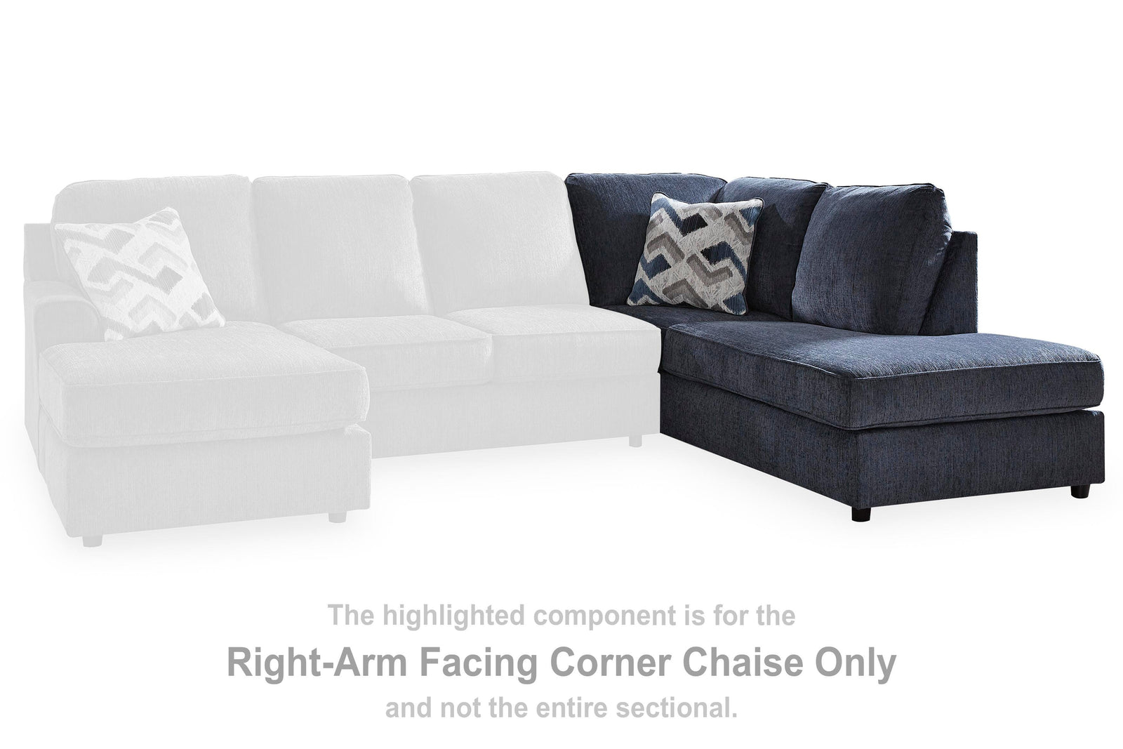Albar Place Right-Arm Facing Sofa Chaise (95302-SI) - Image 19