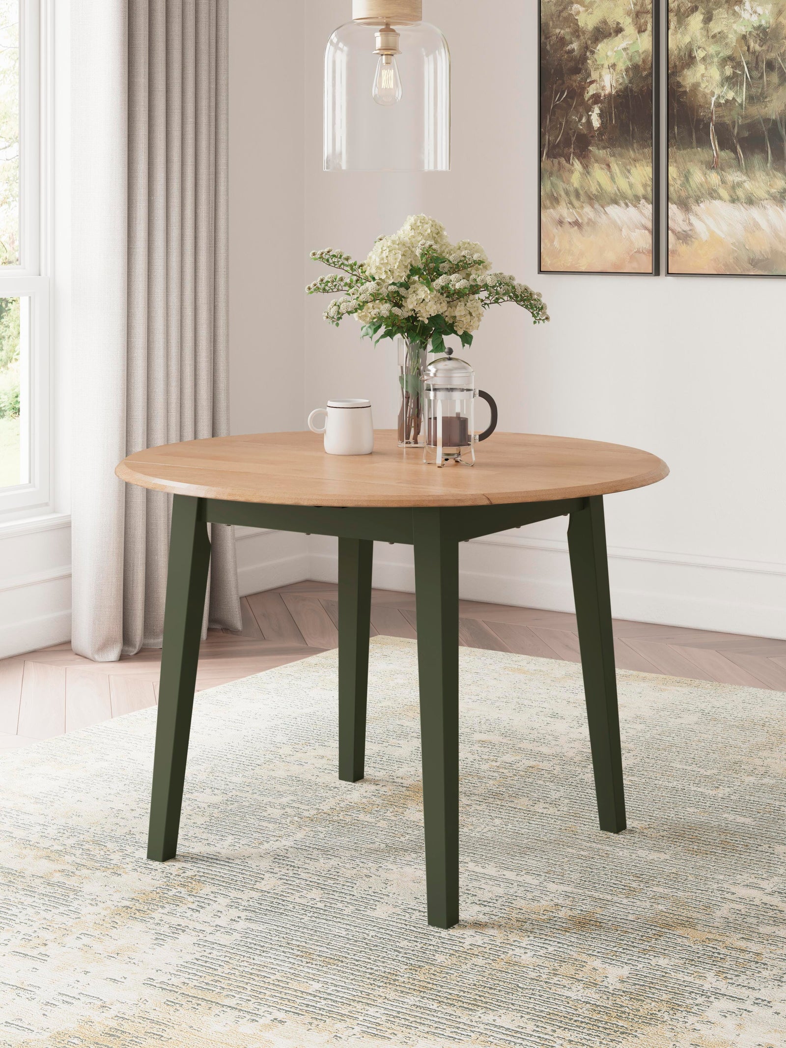 Gesthaven Dining Drop Leaf Table (D401-SI) - Image 5