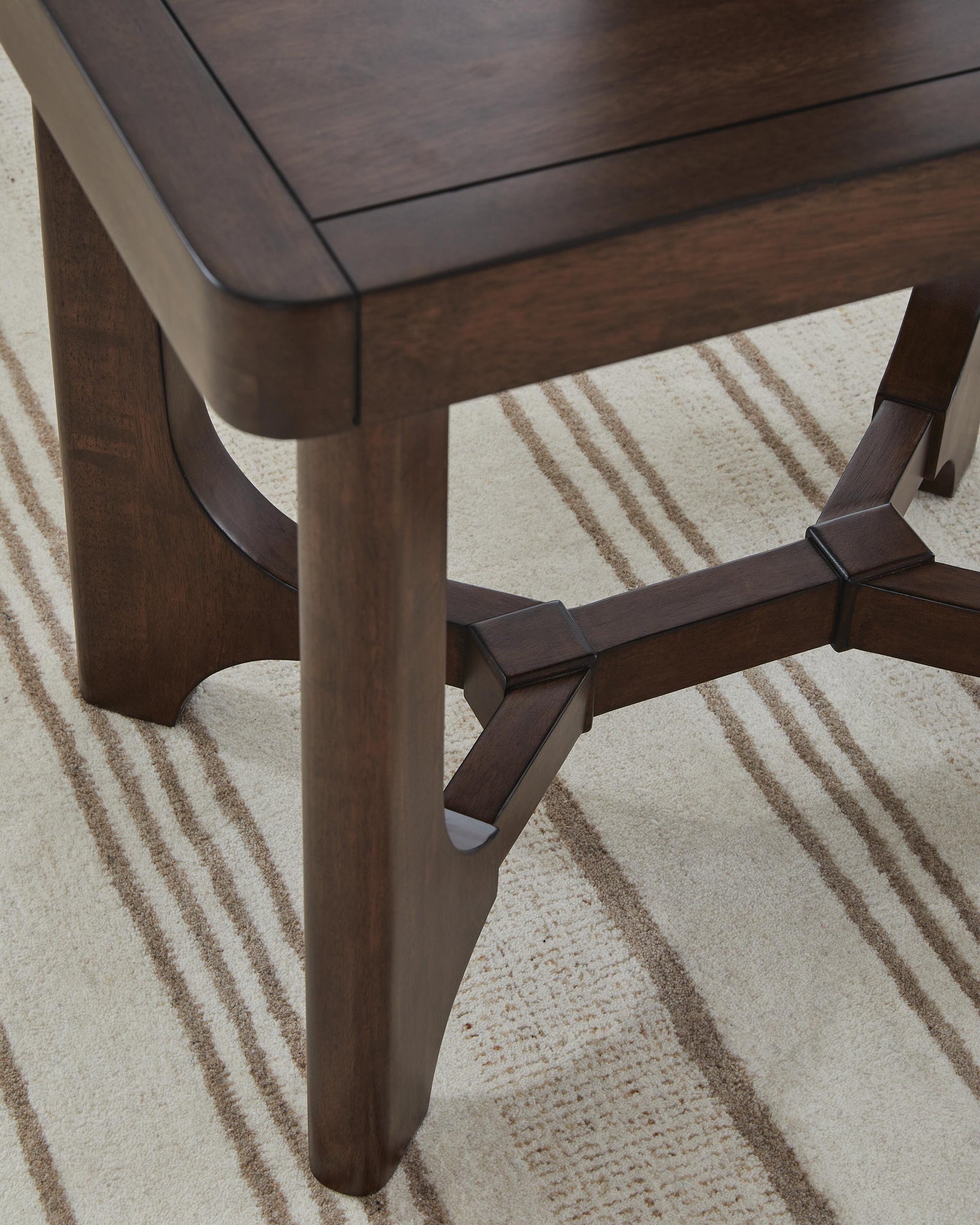 Korestone End Table - Dark Brown (T438-SI) - Image 5