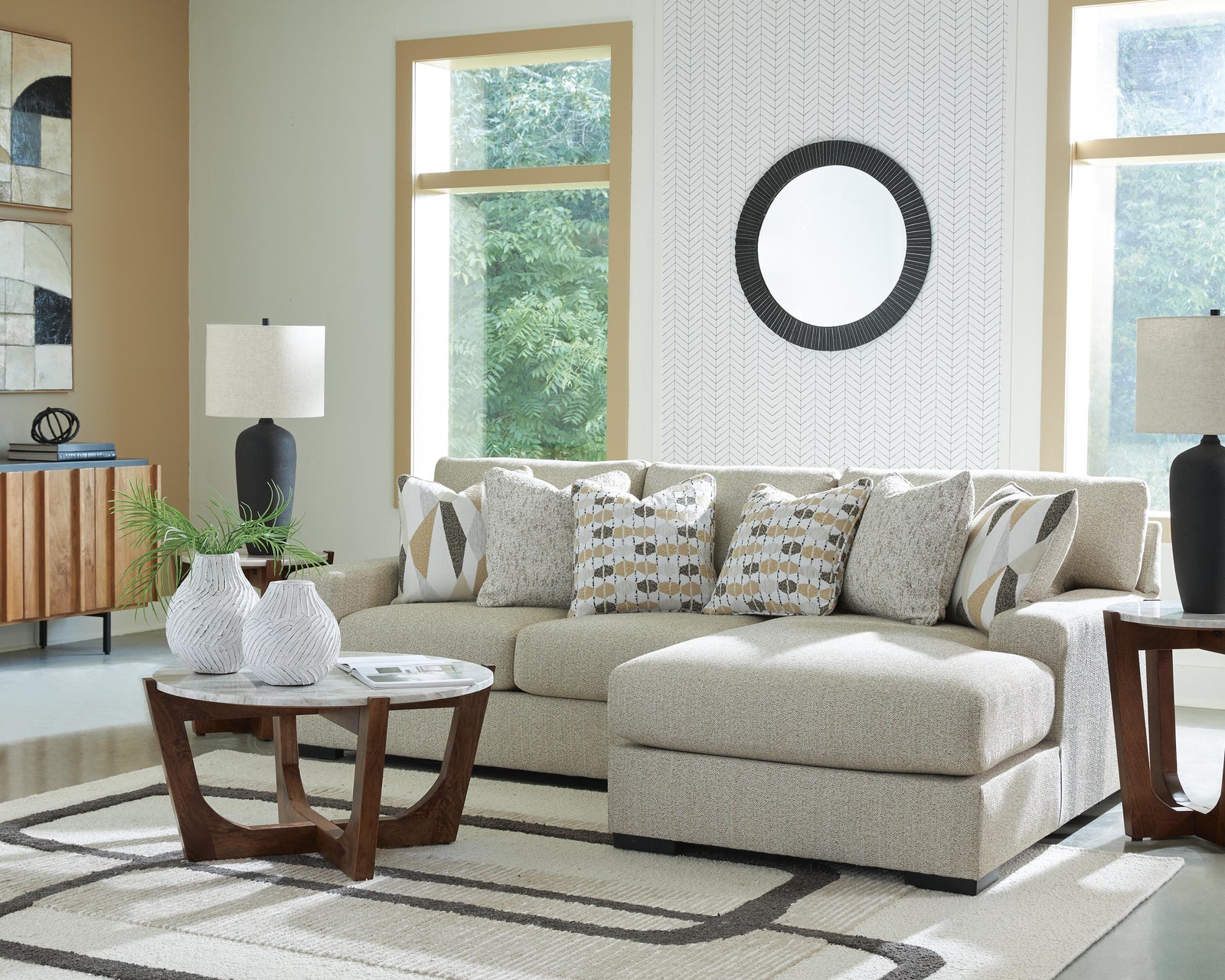 Laurelgrove 2-Piece Sectional Sofa Chaise (75105-SI) - Image 3