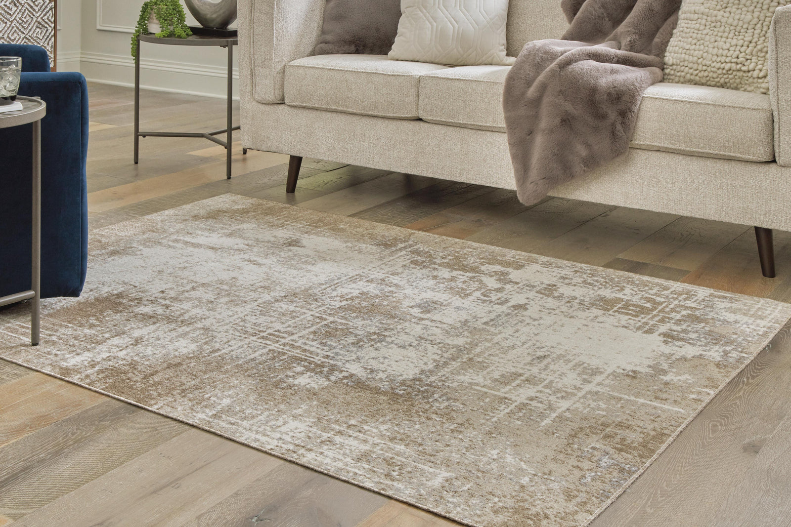 Grifflain 51 x 7 Washable Rug (R40623-SI) - Image 2