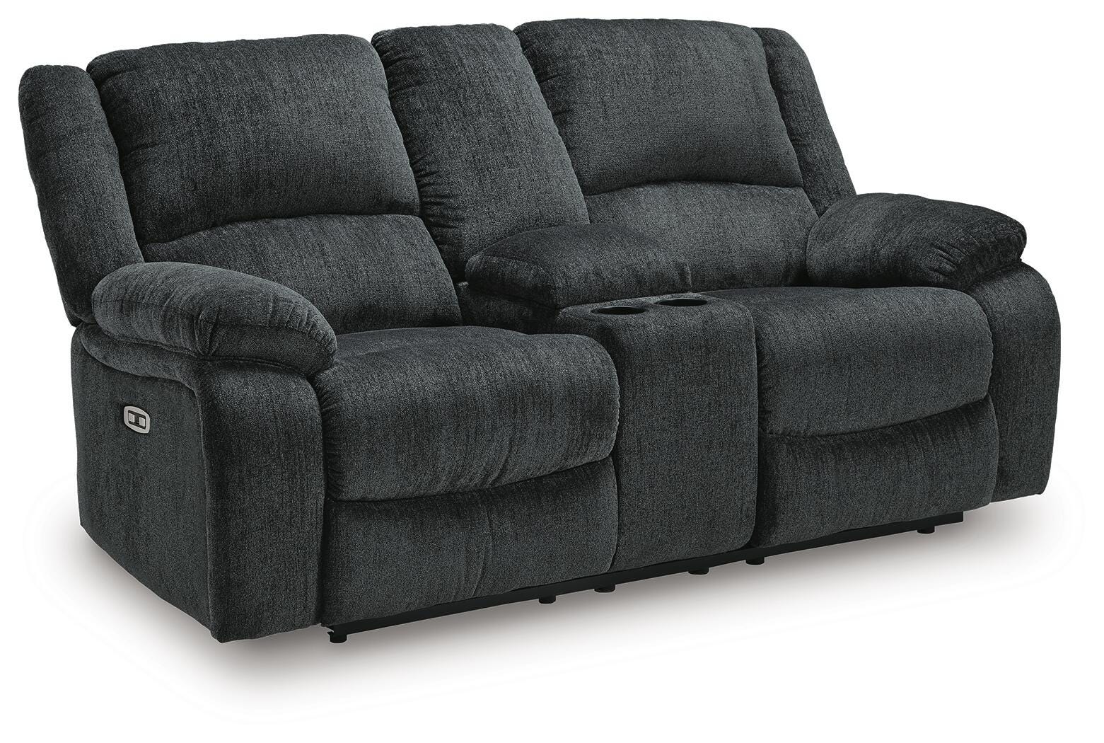 Draycoll 2 Power Reclining Loveseats and Recliner (76504-SI) - Image 5