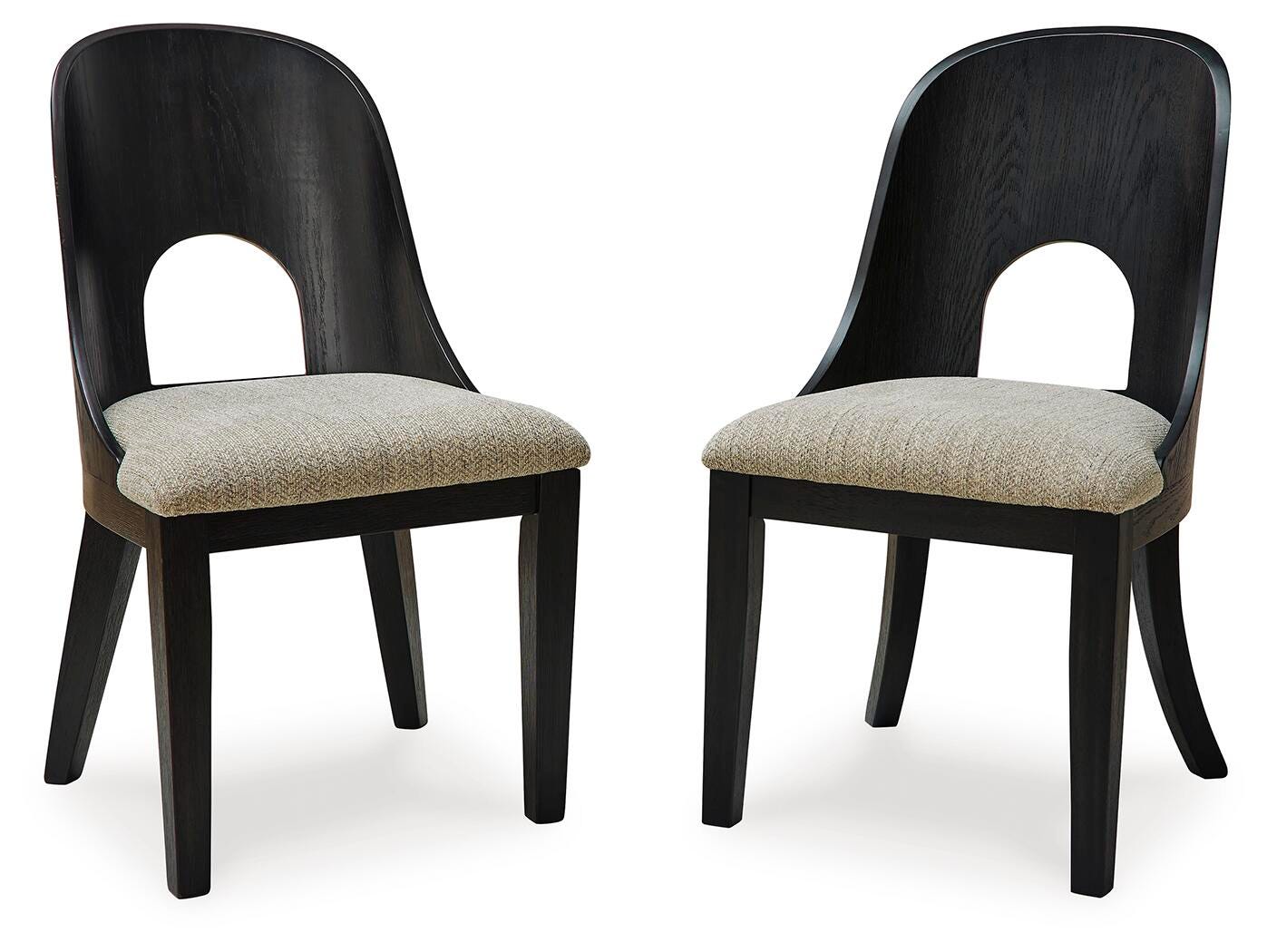 Rowanbeck Dining Table, 2 Arm Chairs and 4 Side Chairs (D821-SI) - Image 2