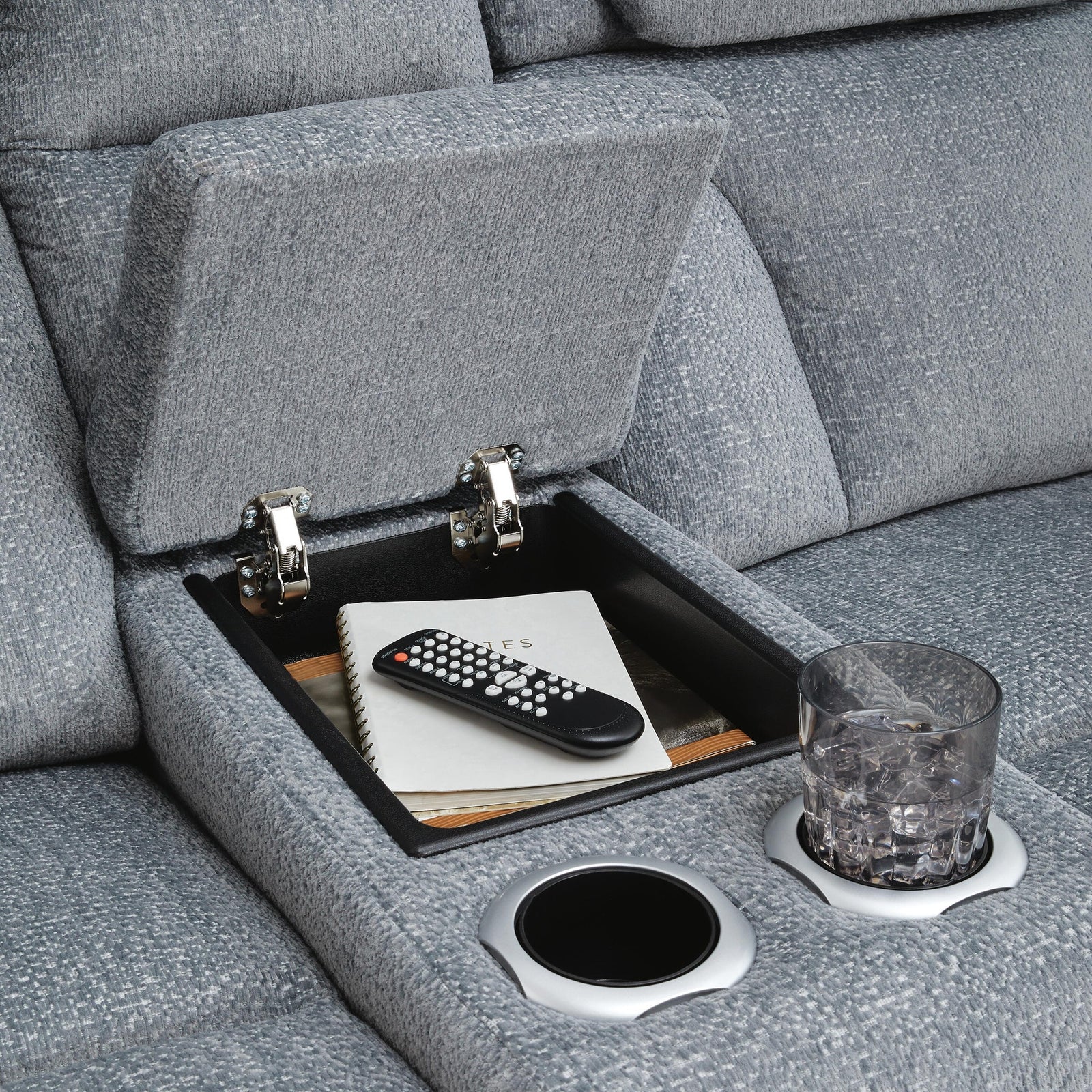 Studio Cave Power Reclining Loveseat with Console (PC49802-SI) - Image 23