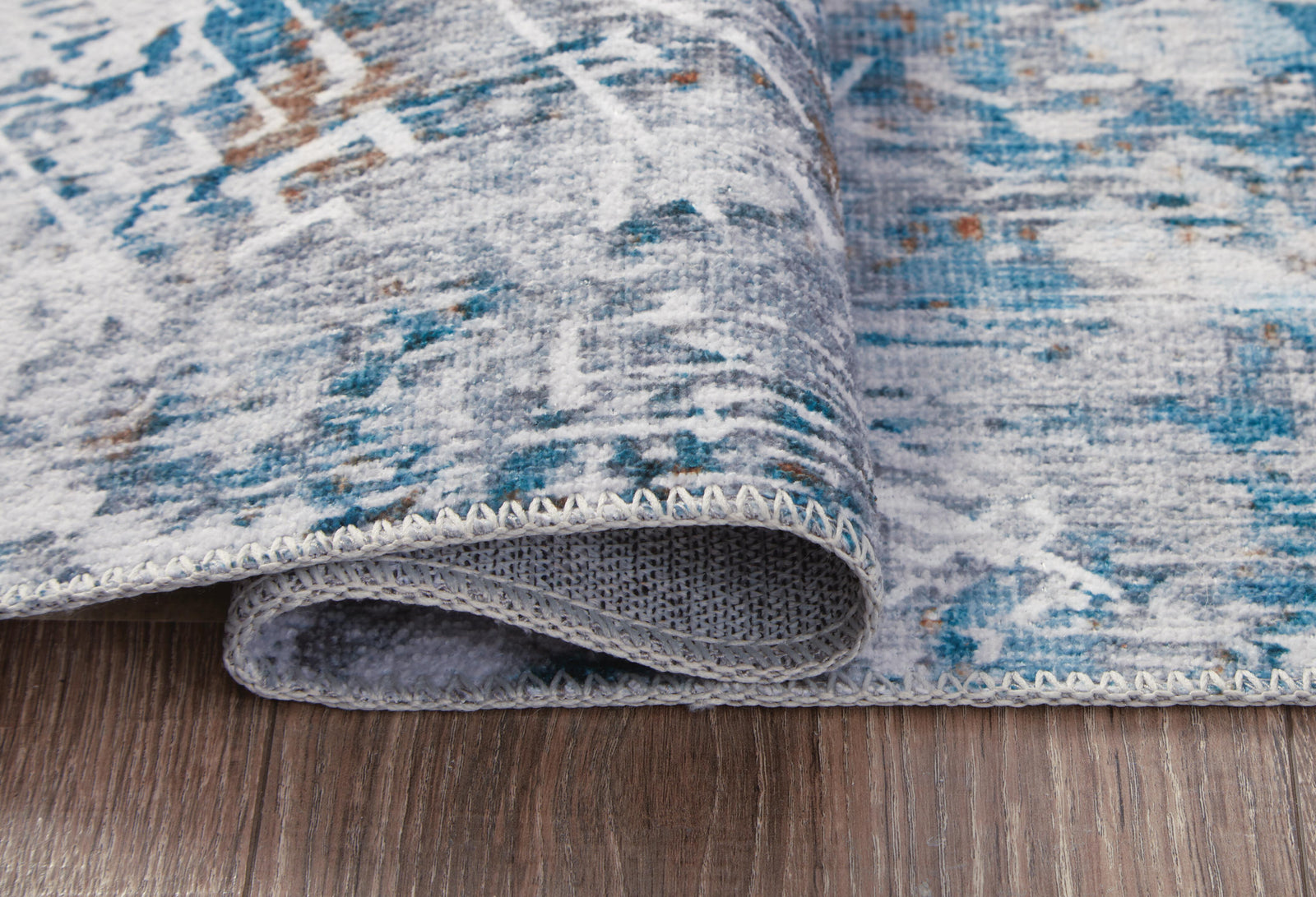 Garyard 5 x 7 Washable Rug (R40577-SI) - Image 4