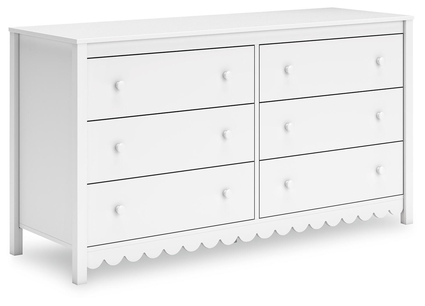 Hallityn Dresser (Youth) - White (EB1810-SI) - Image 2