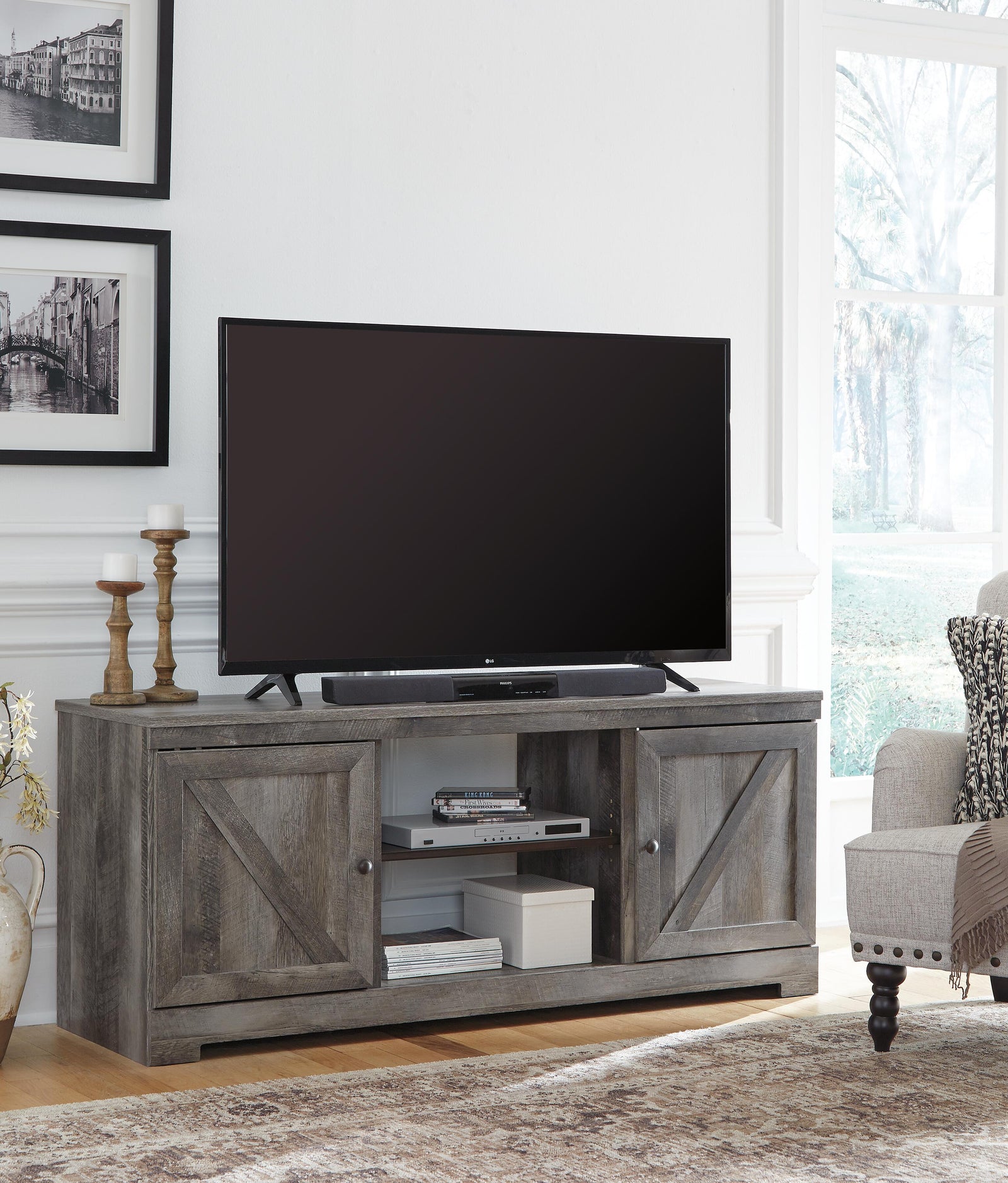 Wynnlow 63 TV Stand (W440-SI) - Image 5