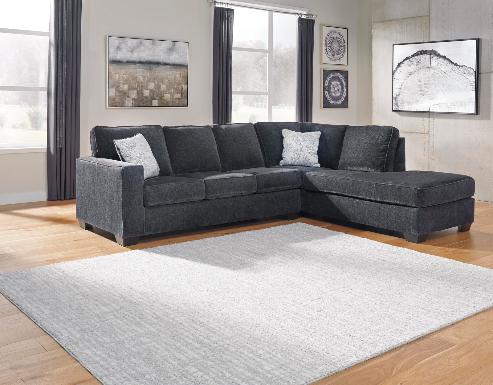 Altari 2-Piece Sectional and Chair (87213-SI) - Image 7