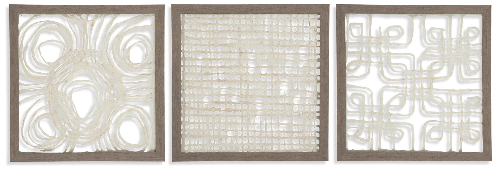 Odella Wall Decor (Set of 3) (A8010009-SI)