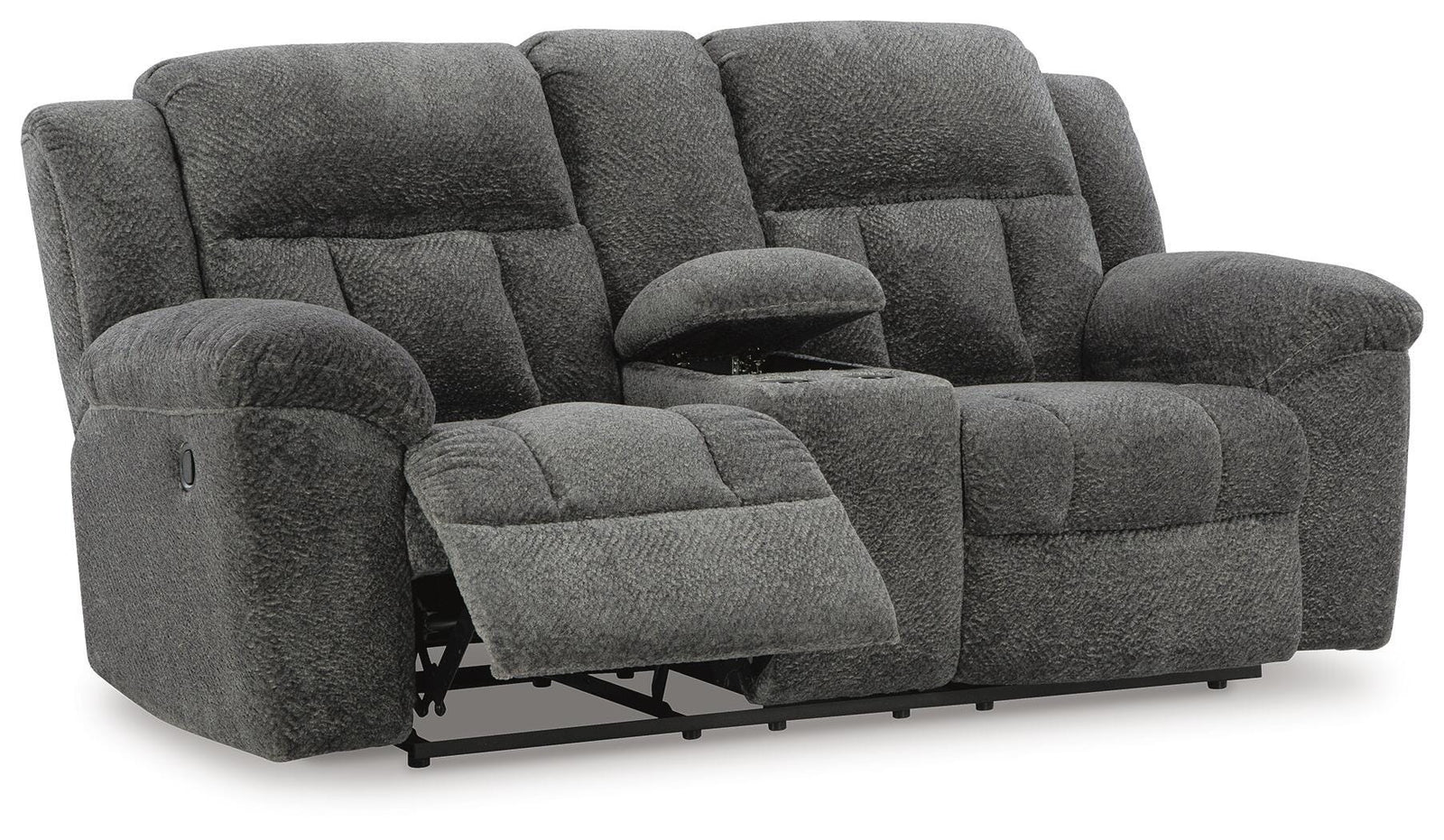 Frohn Reclining Loveseat with Console (37406-SI) - Image 14