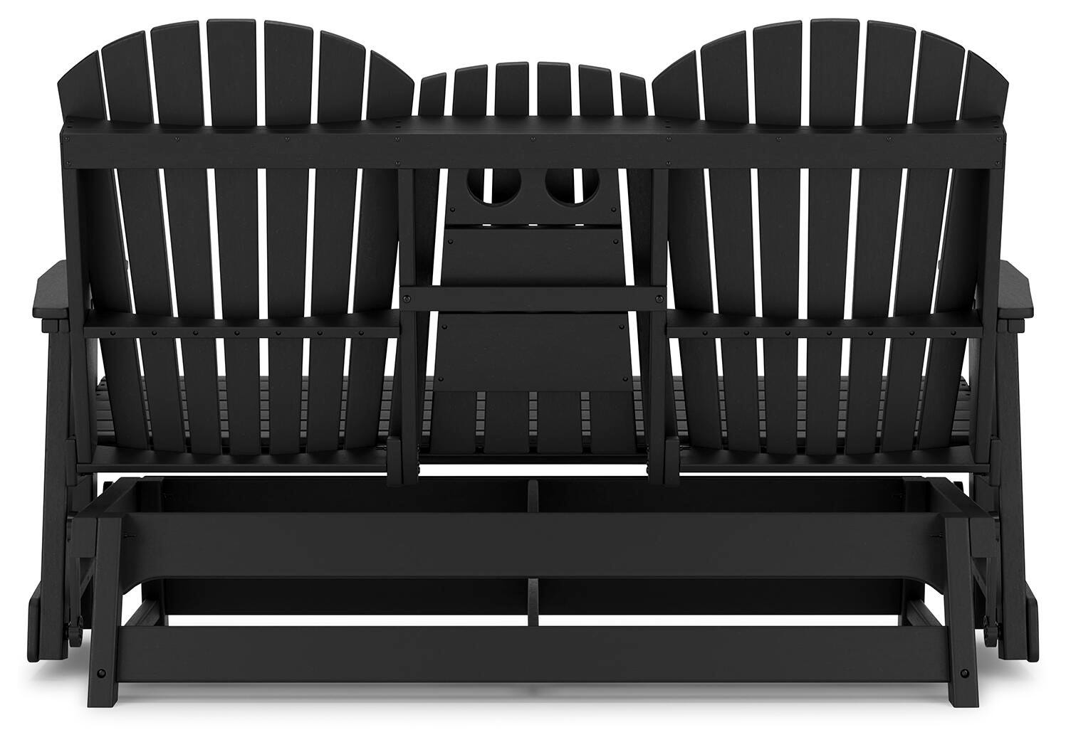 Hyland Wave Outdoor Glider Loveseat (P108-SI) - Image 16