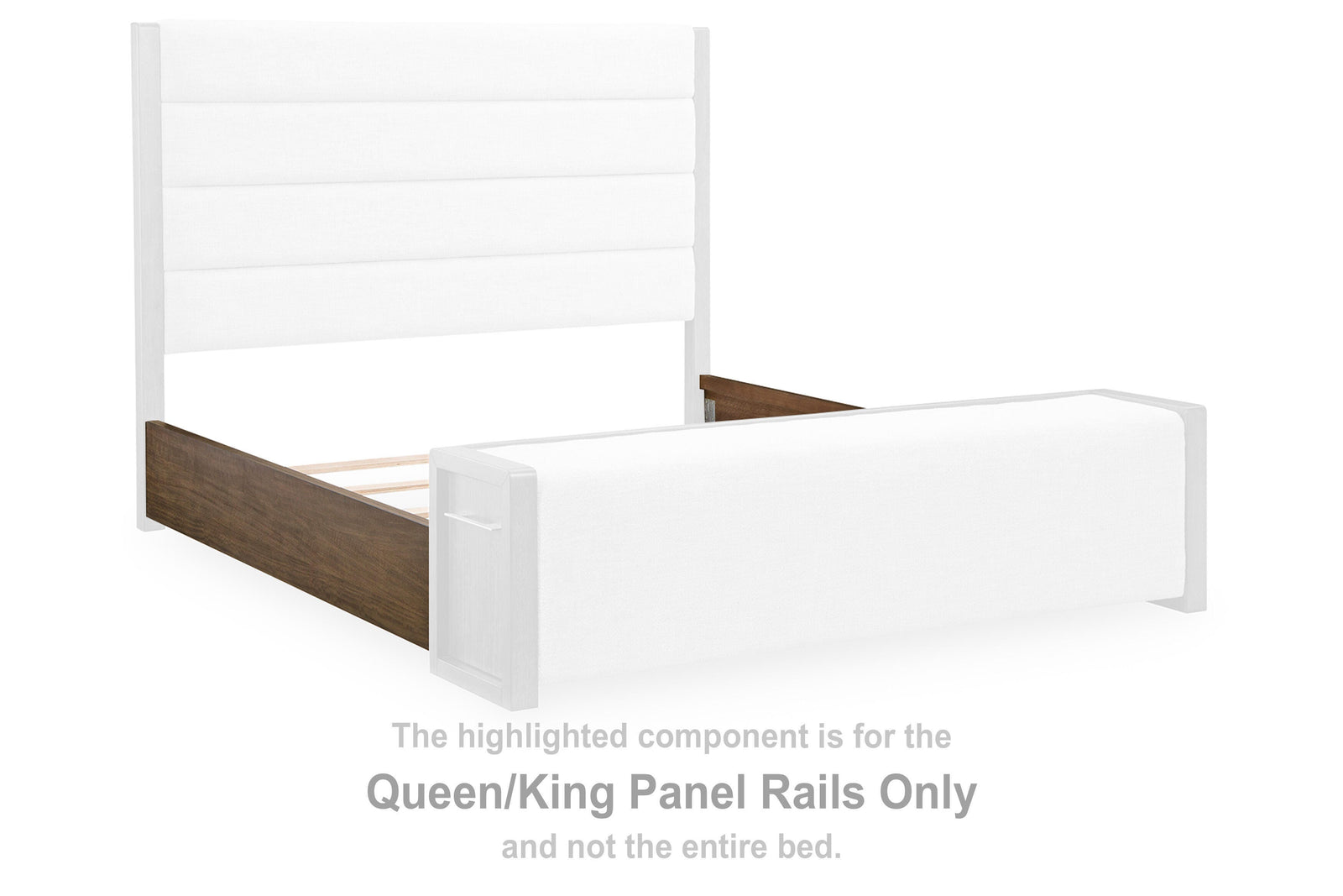 Marxmore Panel Rails - Brown (B863-SI) - Image 2
