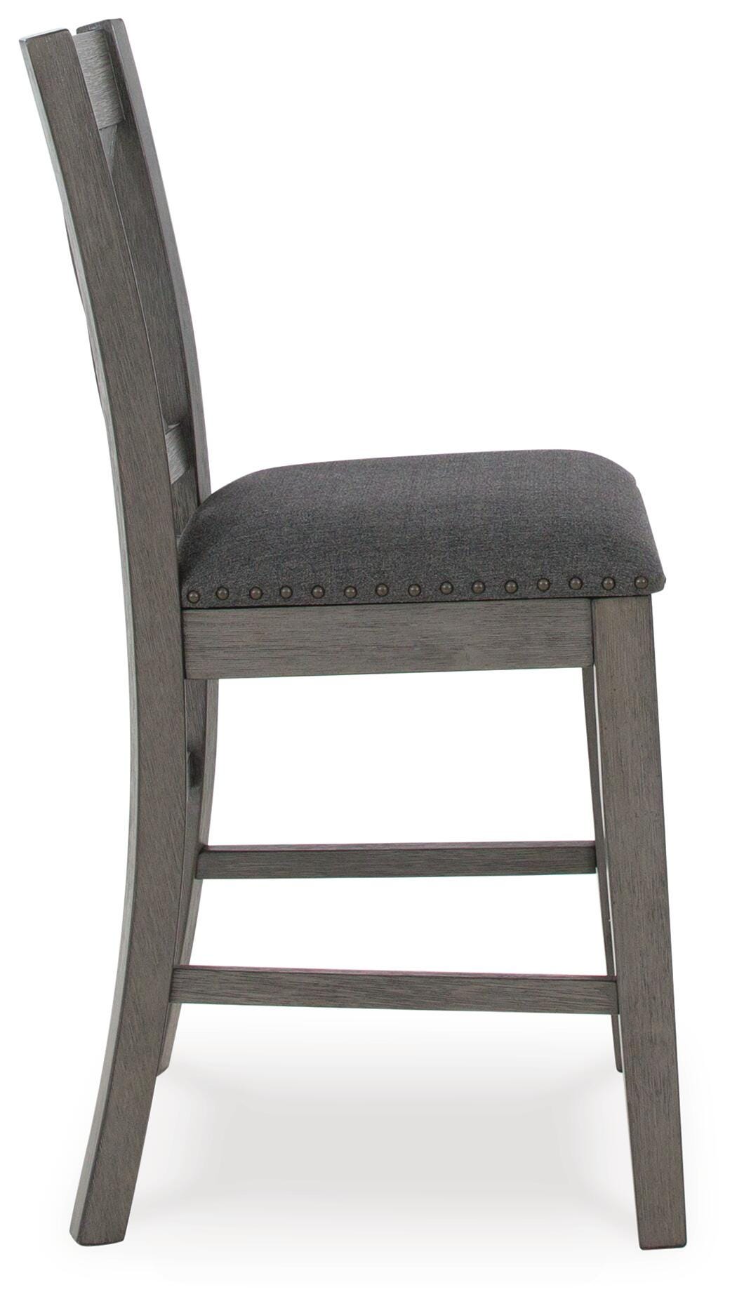 Caitbrook Counter Height Dining Table and Bar Stools (Set of 7) (D388-SI) - Image 9