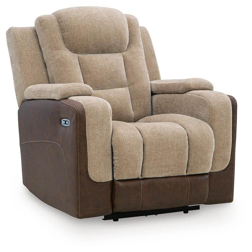 Mixed Motion Power Reclining Loveseat with Console (PC83504-SI)