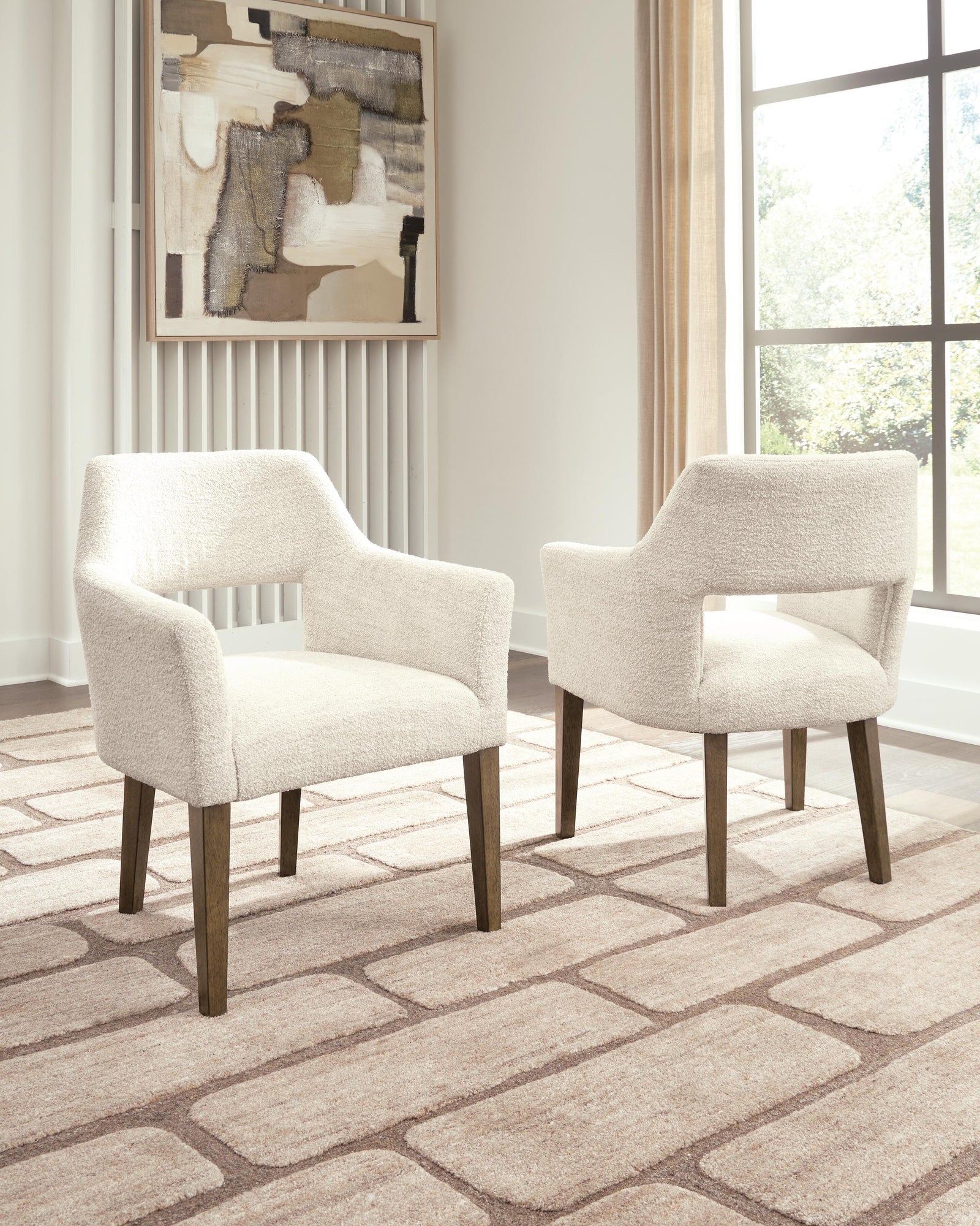 Marxmore Dining Arm Chair (Set of 2) (D863-SI) - Image 6