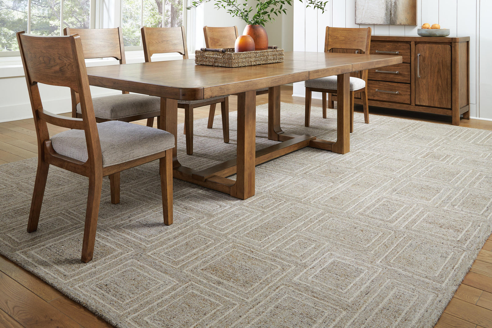 Brickburgh 10 x 14 Rug (R40690-SI) - Image 8