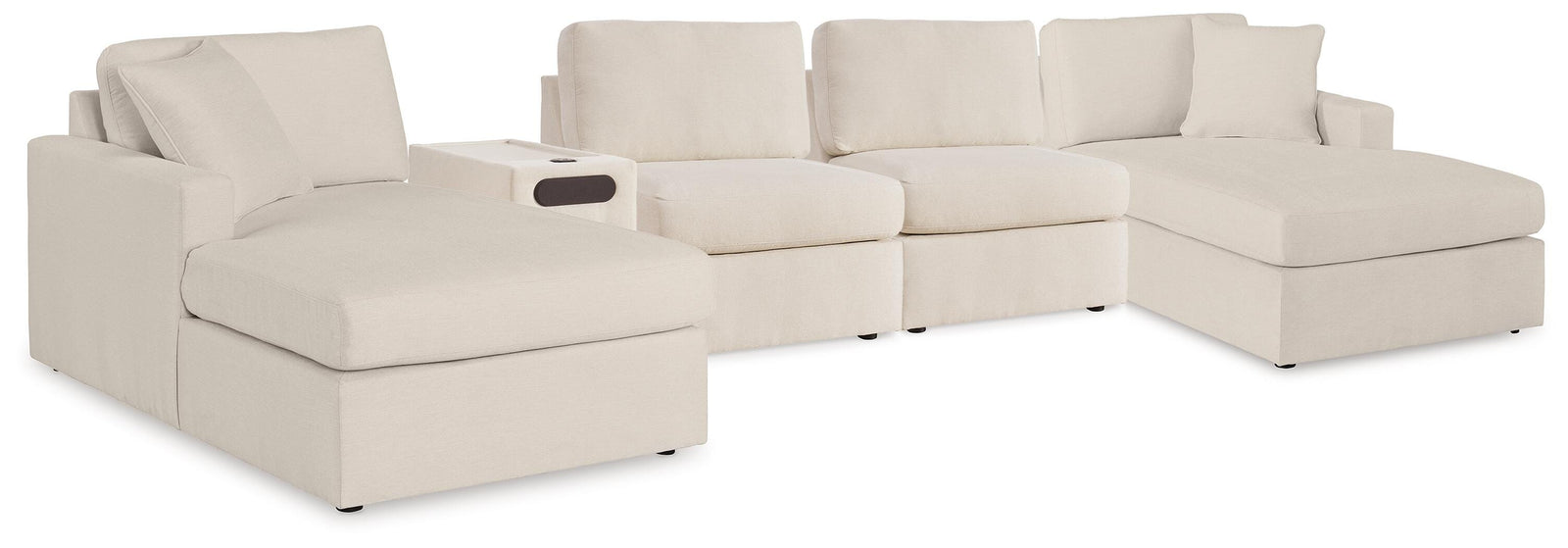 Modmax 5 Piece Sectional with Audio Console (92103-SI)