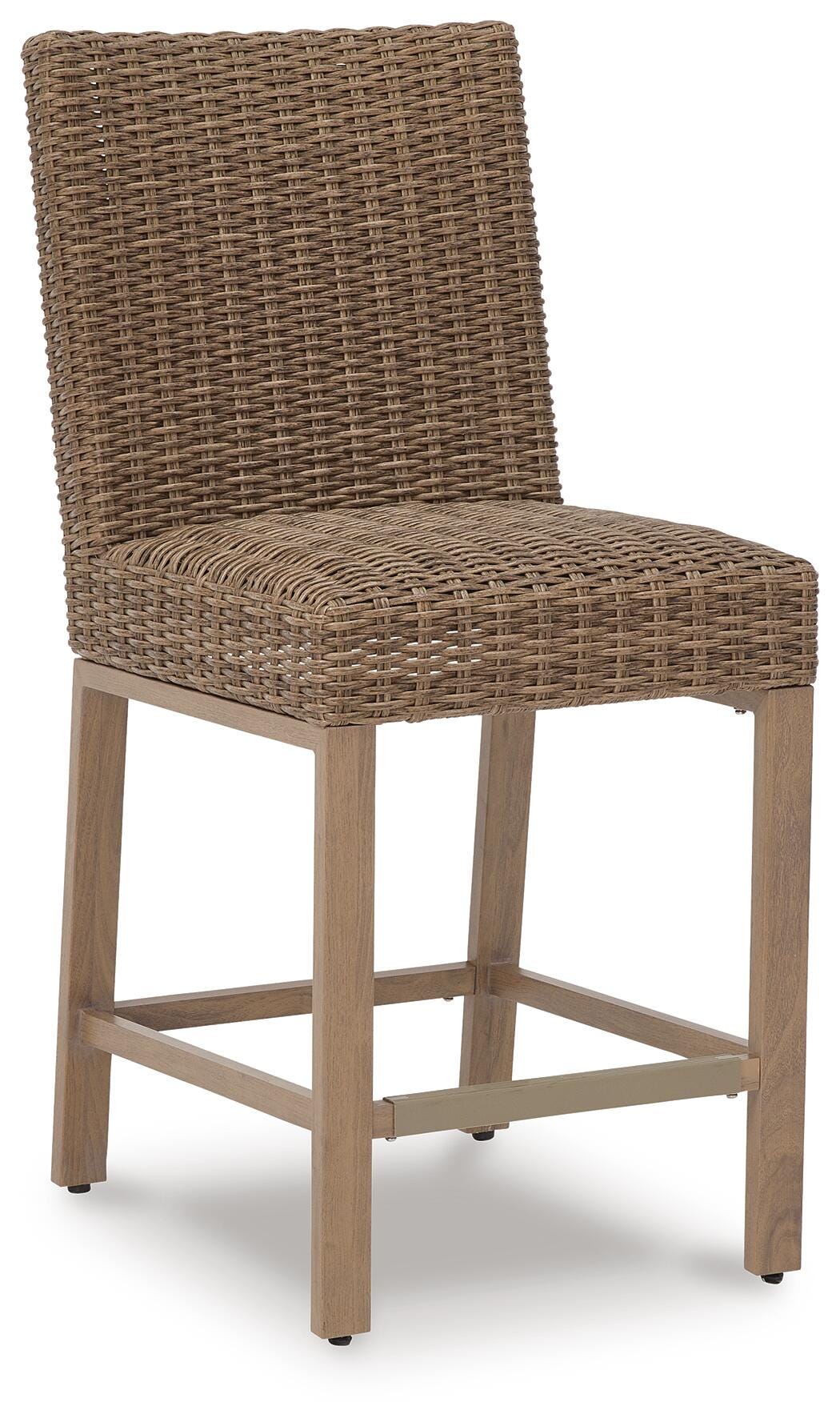 Walton Bridge Outdoor Bar Table and 4 Barstools (P749-SI) - Image 8