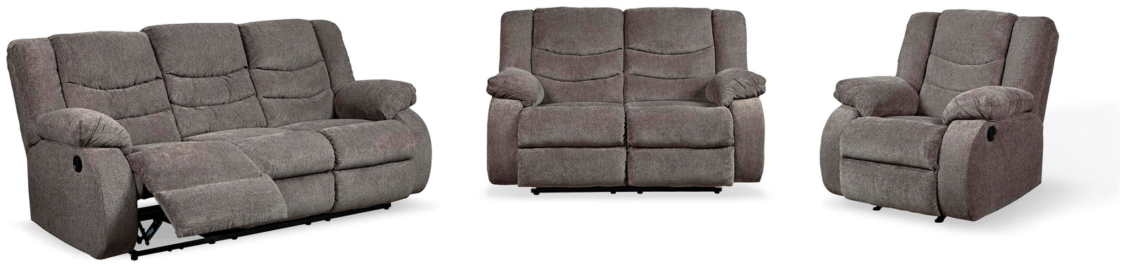 Tulen Reclining Sofa, Loveseat and Recliner (98606-SI)