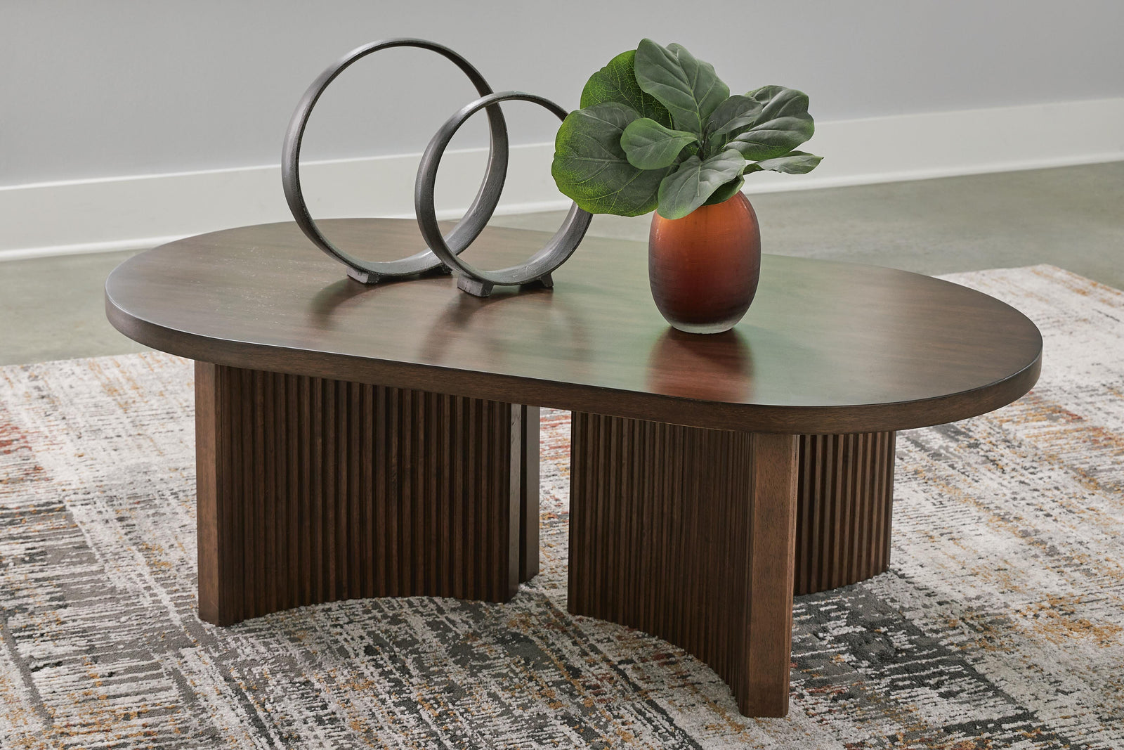 Korestone Coffee Table and 2 End Tables - Dark Brown (T689-SI) - Image 11
