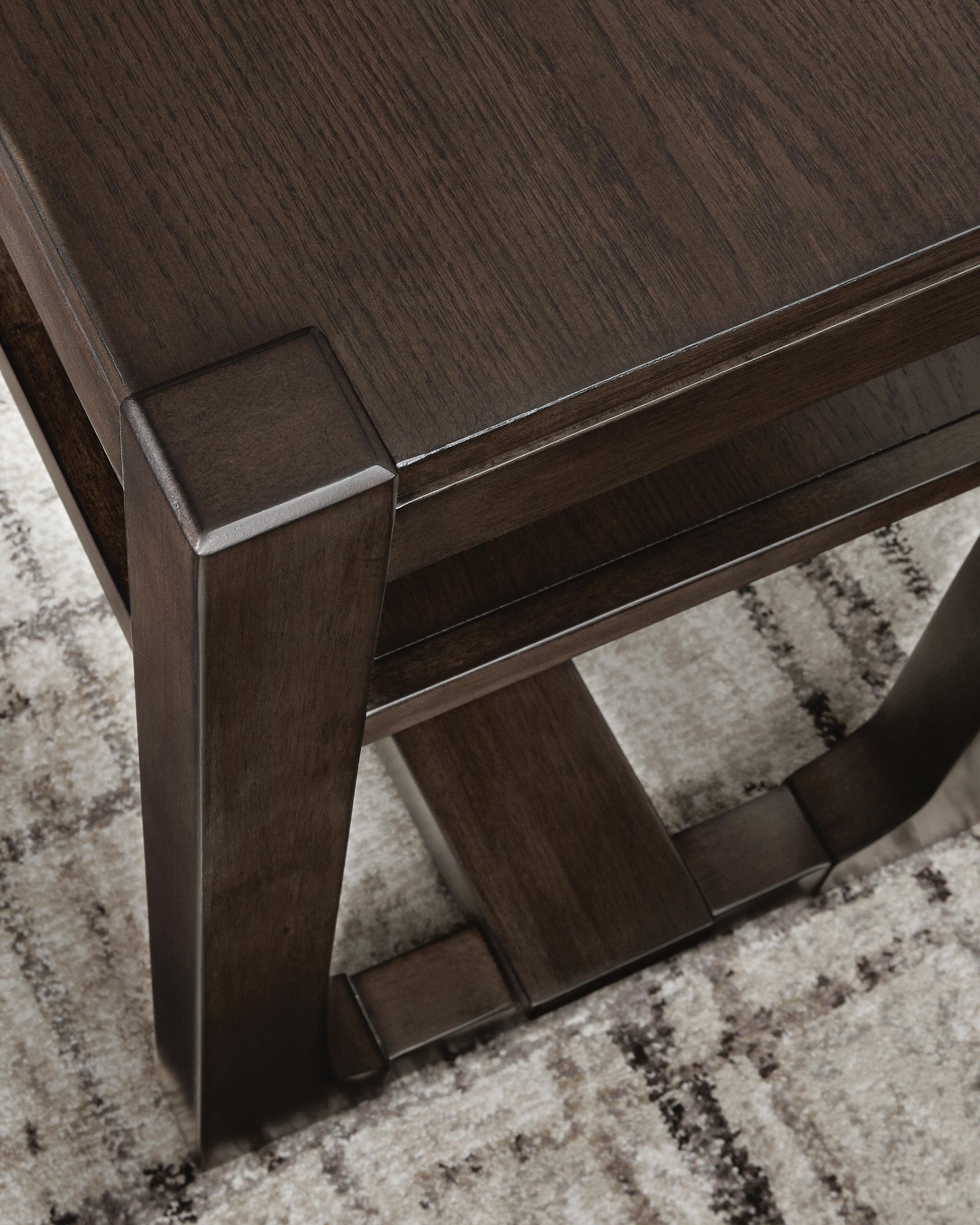 Breckington Sofa Table - Dark Brown (T856-SI) - Image 5