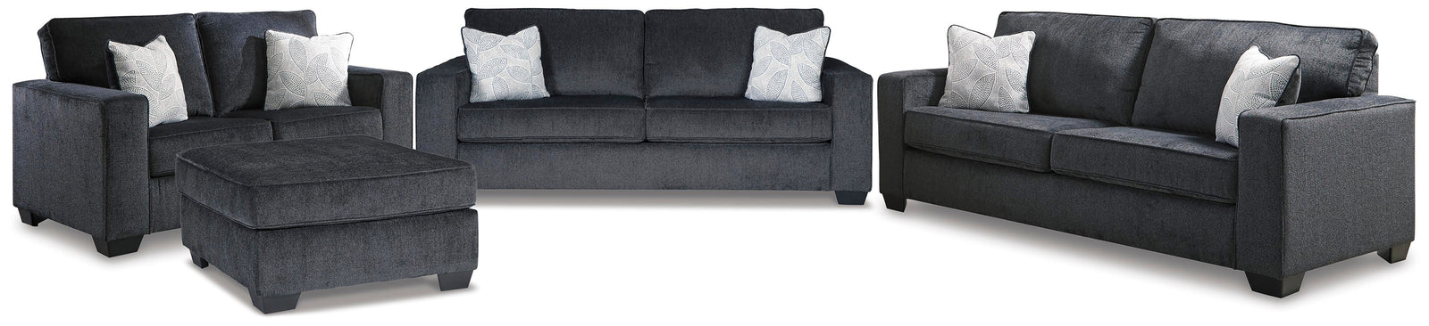 Altari Sofa Sleeper, Sofa, Loveseat, and Ottoman (87213-SI)