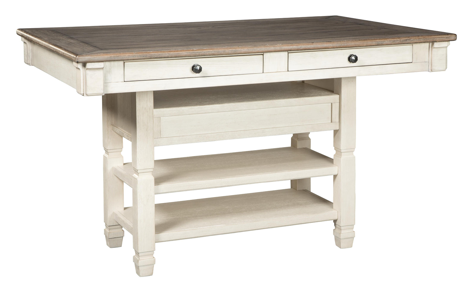 Bolanburg Counter Height Dining Table with 6 Barstools (D647-SI) - Image 4