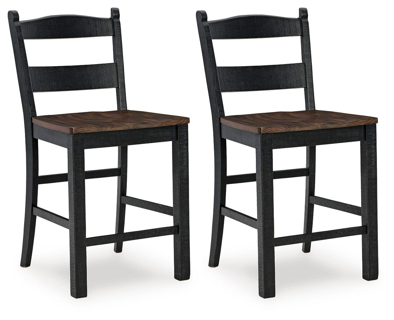 Valebeck Counter Height Barstool (Set of 2) (D546-SI) - Image 2