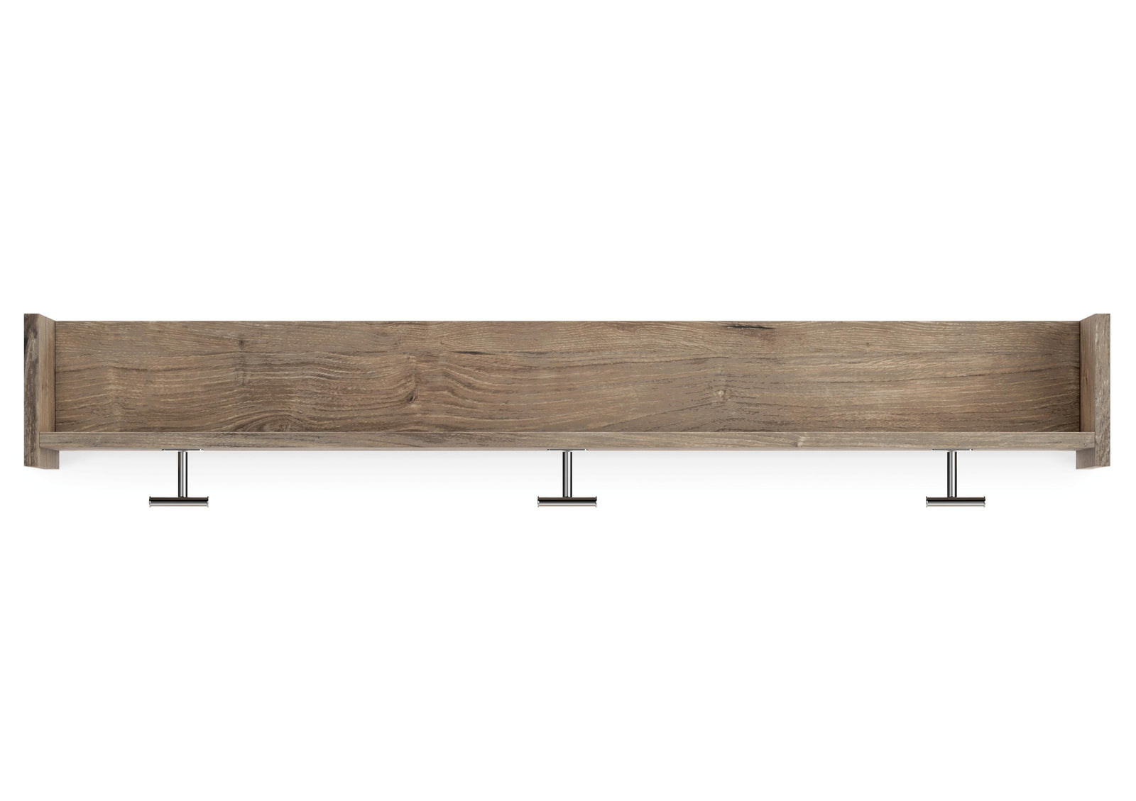 Oliah Wall Mounted Coat Rack with Shelf (EA2270-SI) - Image 4
