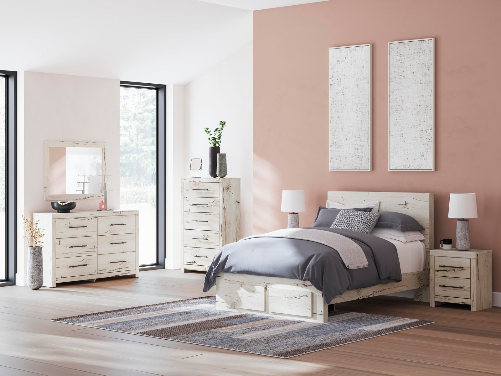 Lawroy Panel Storage Bed (Youth) - Light Natural (B2310-SI) - Image 10