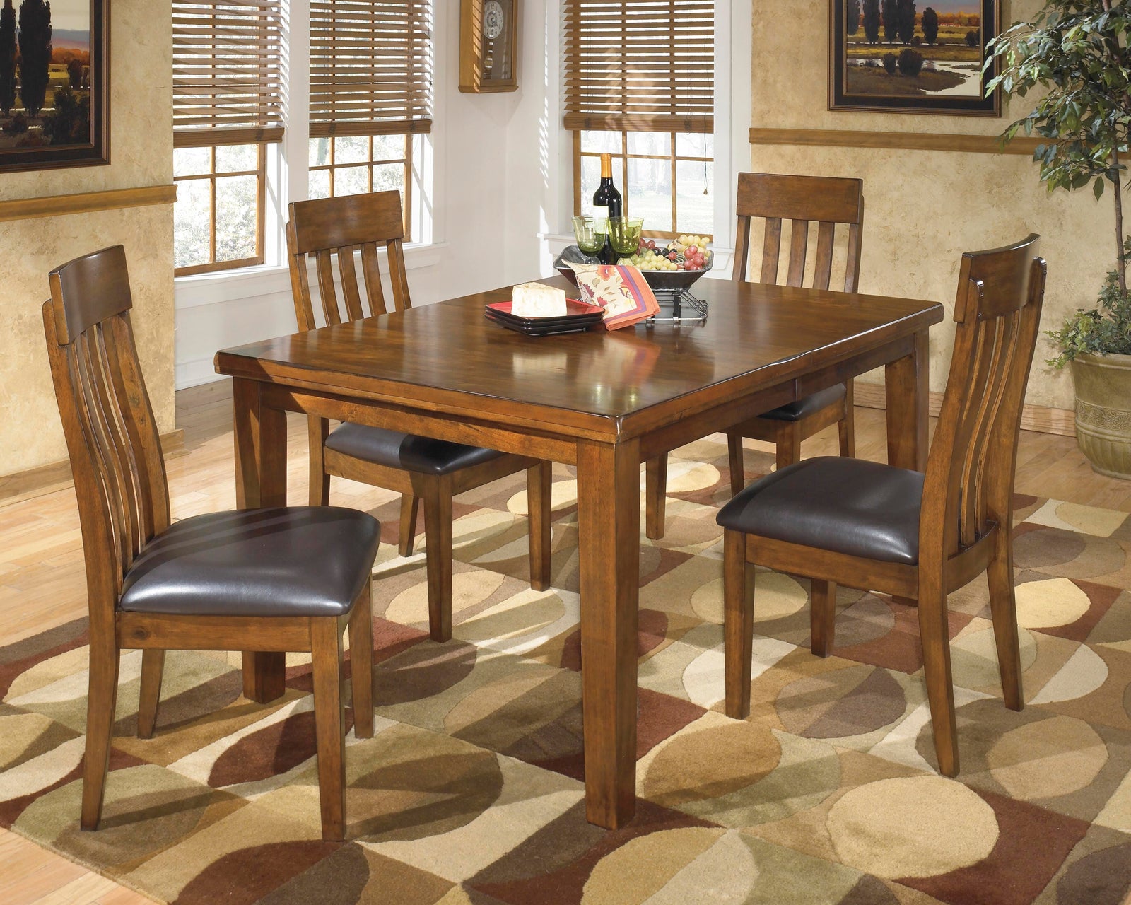 Ralene Dining Table with 4 Chairs (D594-SI) - Image 2