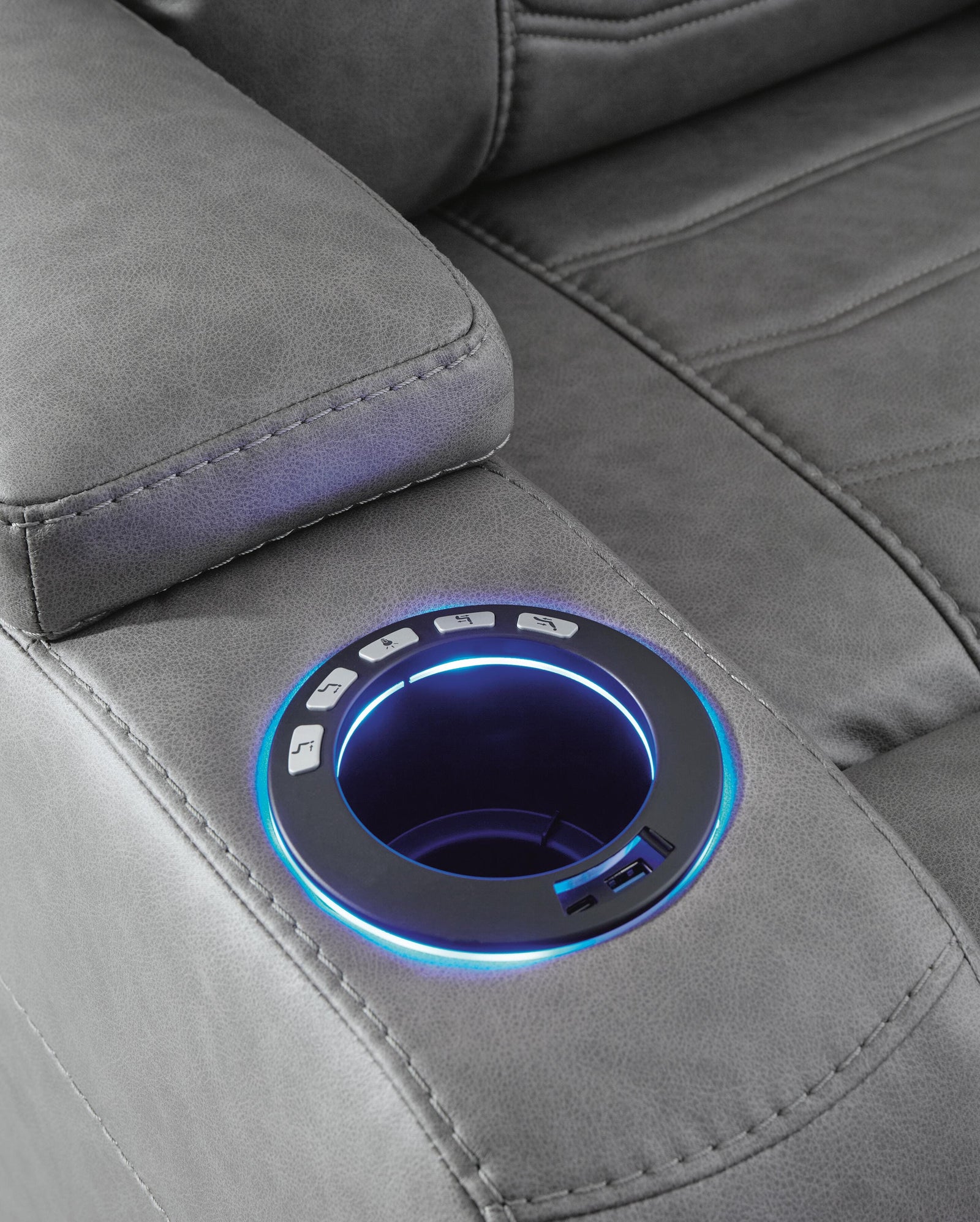 Schooner Rocks Power Recliner (16102-SI) - Image 12