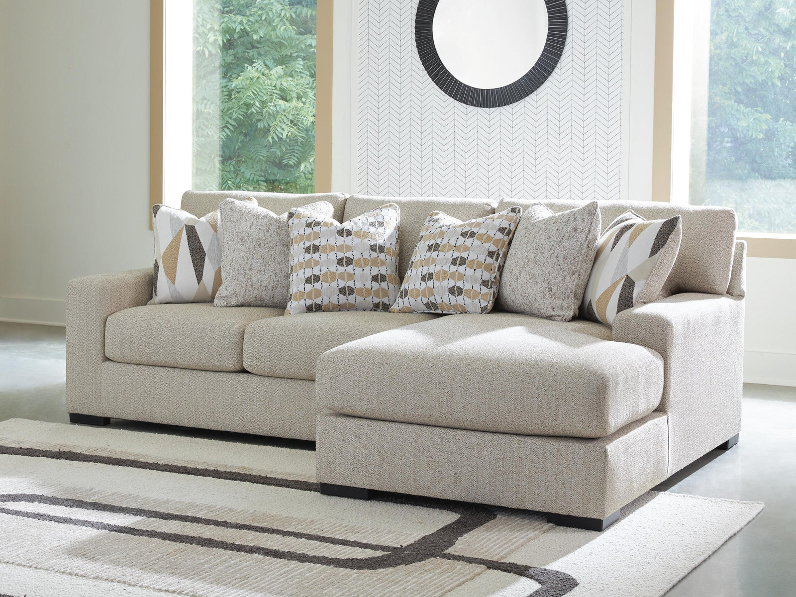 Laurelgrove 2-Piece Sectional Sofa Chaise (75105-SI) - Image 2