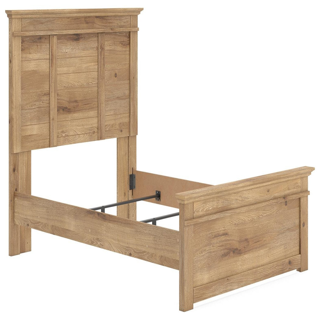 Makidern Full Panel Bed, Dresser and Mirror (PCB1170-SI) - Image 12
