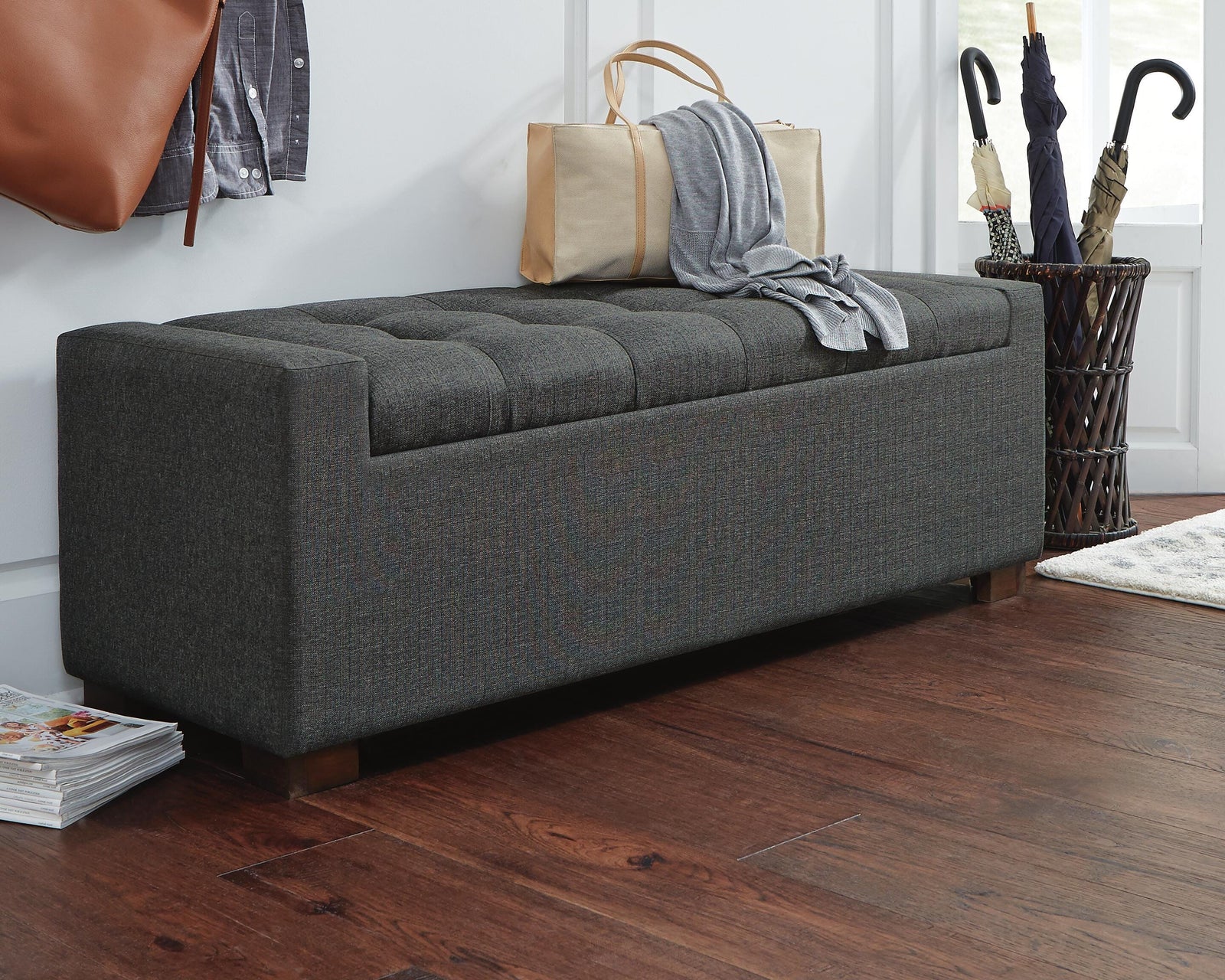 Cortwell Storage Bench (A3000224-SI) - Image 2