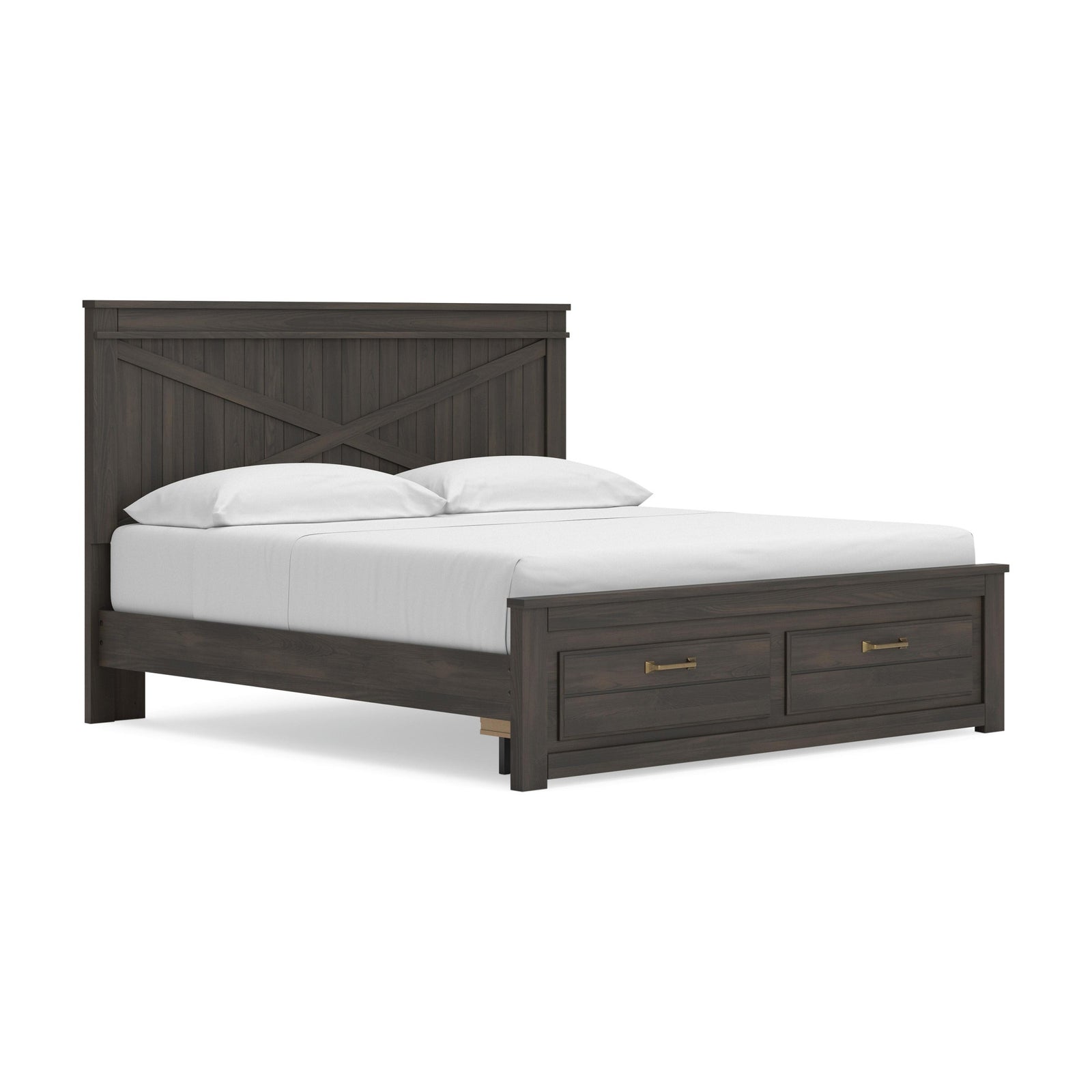 Vonitta Bay King Panel Storage Bed (PCB2648-SI)