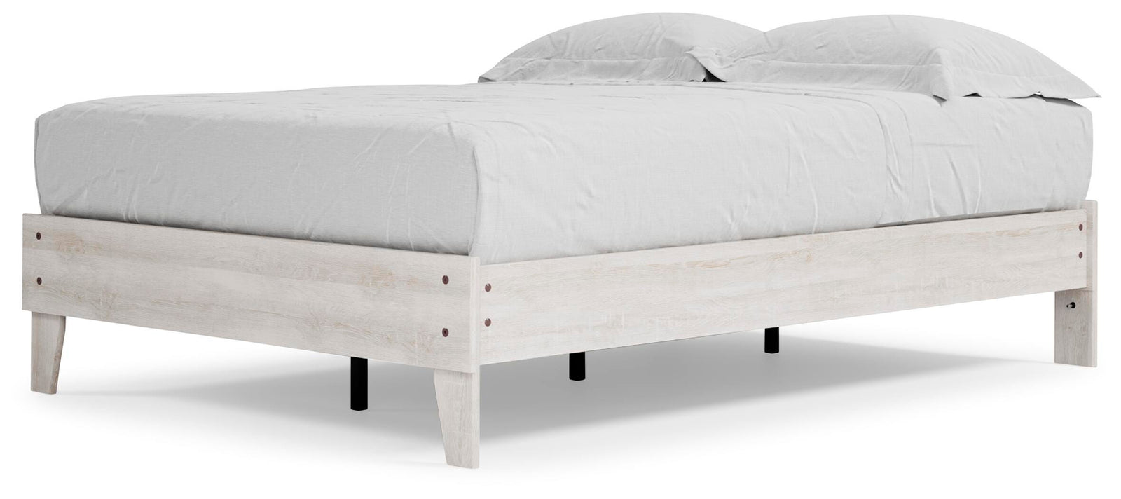 Shawburn Platform Bed - Whitewash (EB4121-SI) - Image 16