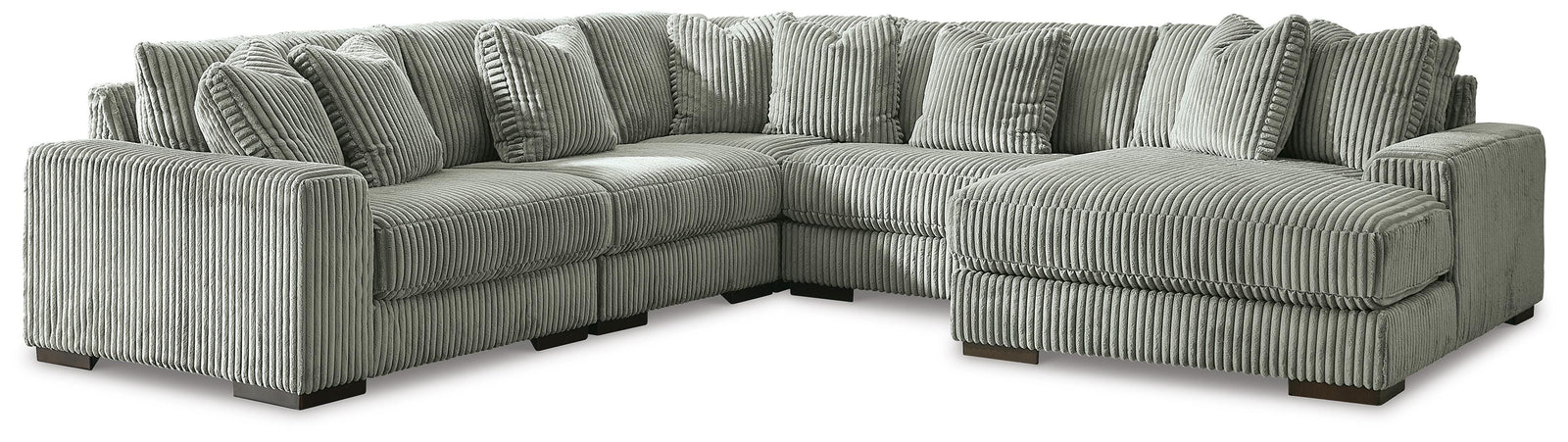 Lindyn 5-Piece Sectional with Chaise (21105-SI)
