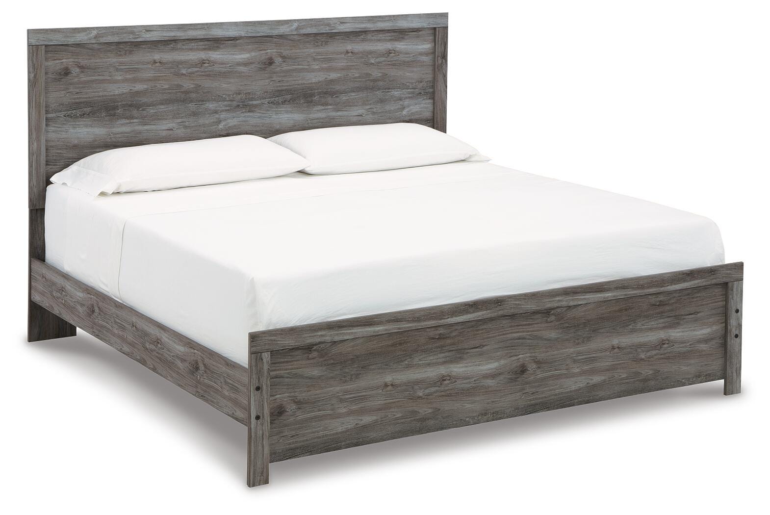 Bronyan Panel Bed, Dresser, Mirror, Chest and 2 Nightstands - Dark Gray (B1290-SI) - Image 8