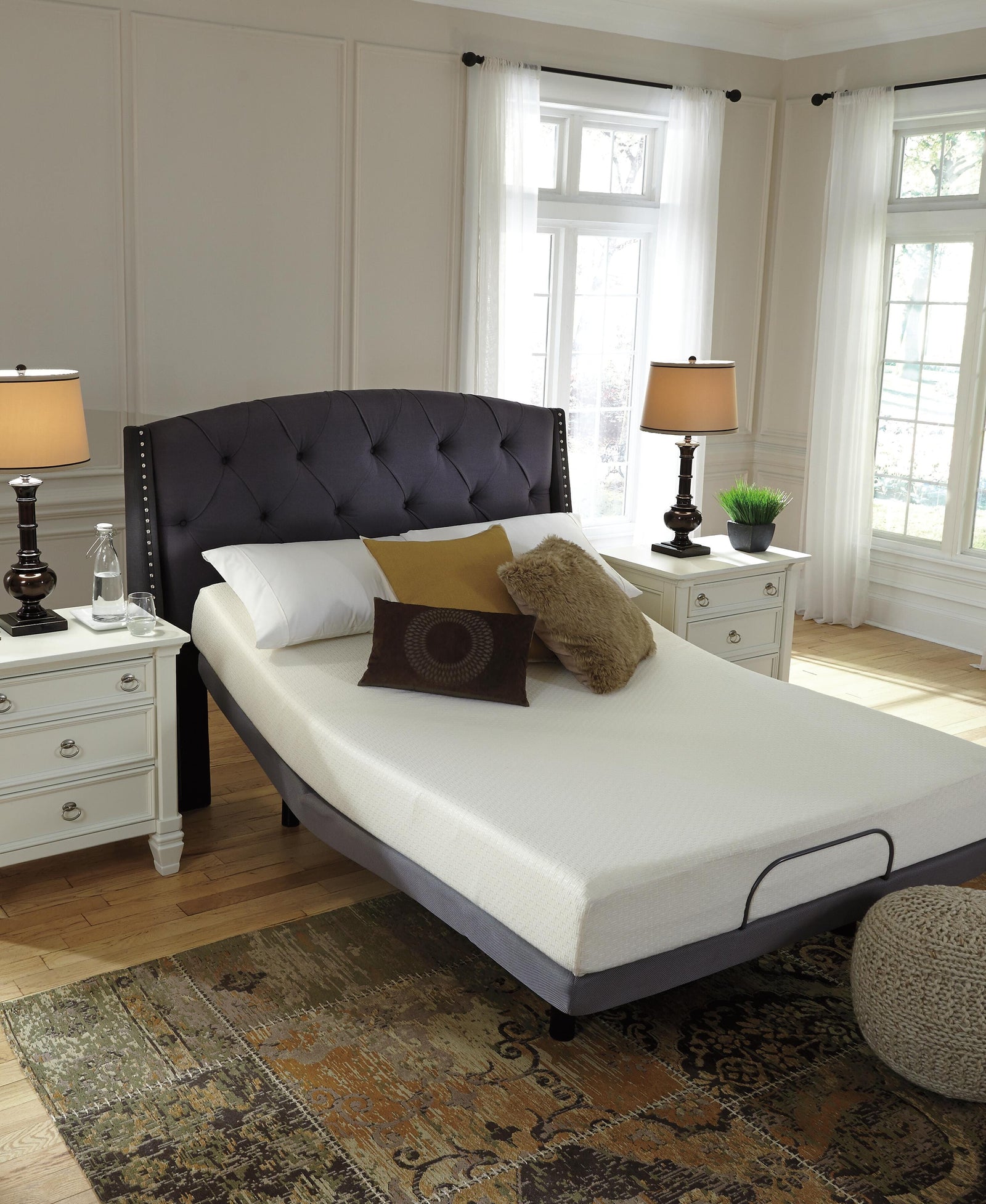 Chime 8 Inch Memory Foam Queen Mattress in a Box (M726-SI) - Image 12