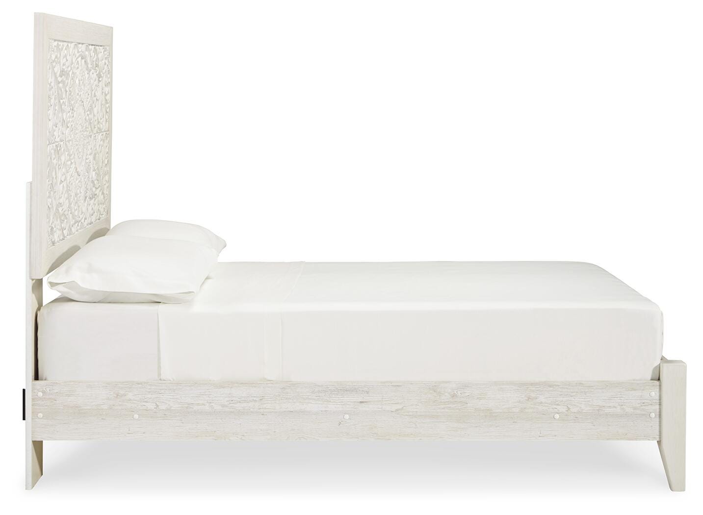 Paxberry Panel Bed, Chest and Nightstand - Whitewash (B181-SI) - Image 12