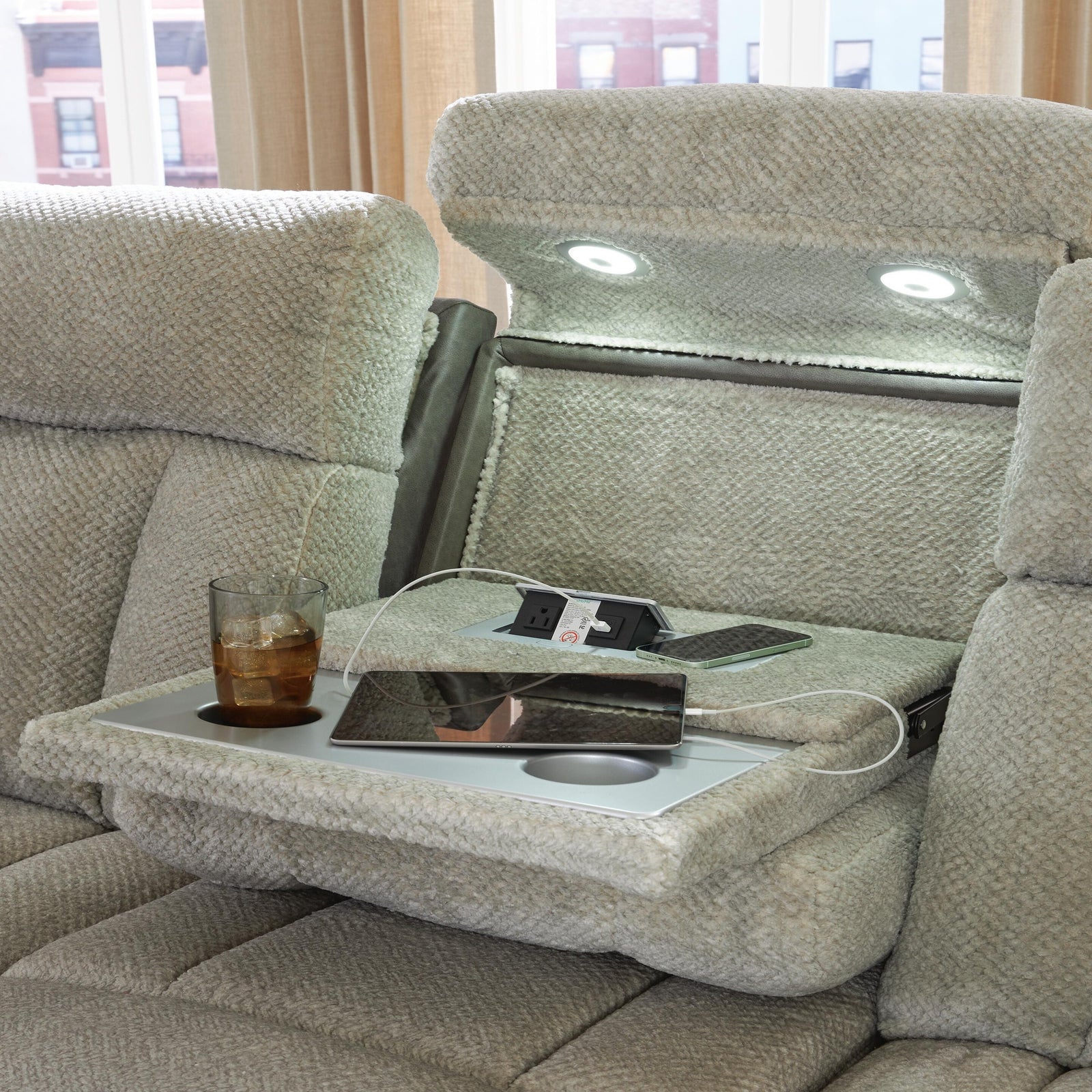 Branthorpe Power Reclining Sofa and Loveseat (PC63204-SI) - Image 12
