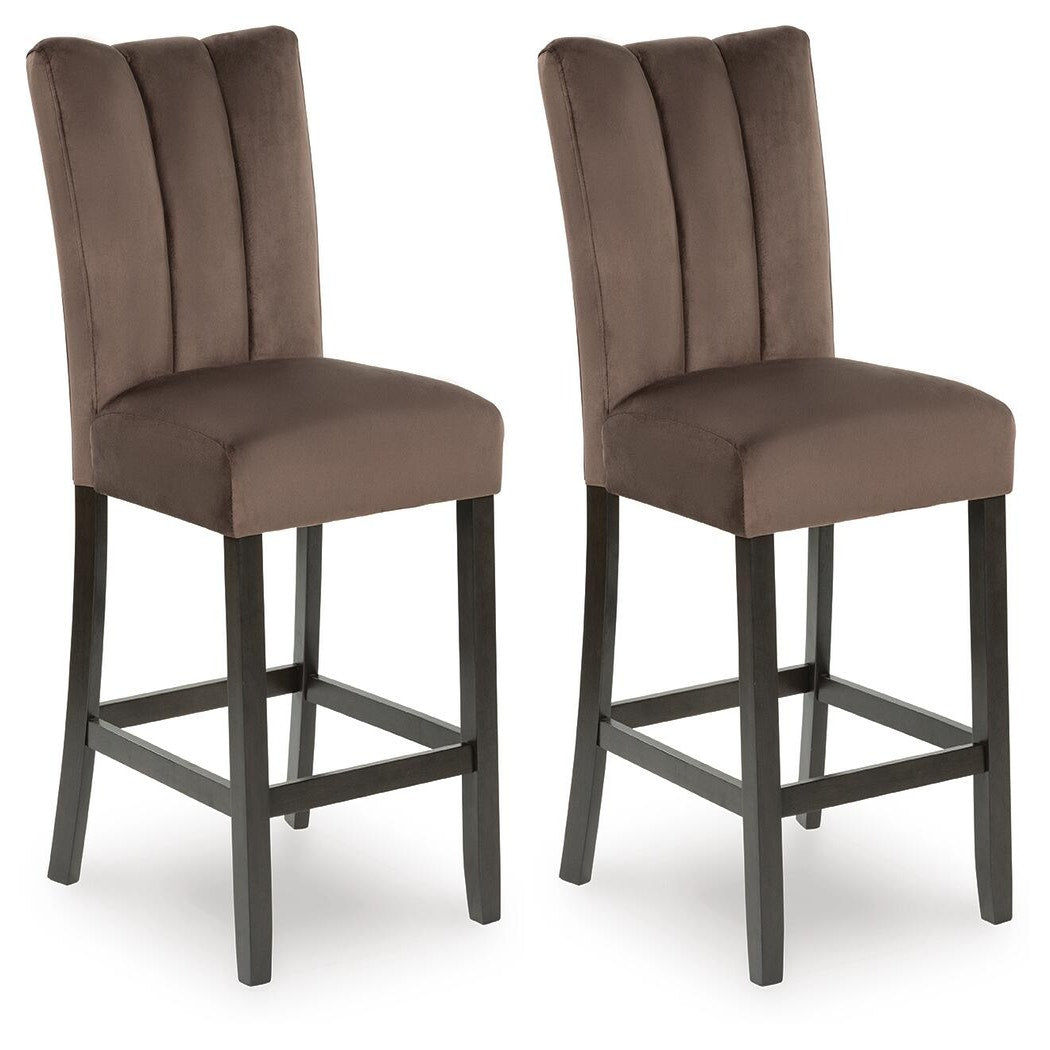 Jeshina Counter Height Barstool (Set of 2) (PCD581-SI)